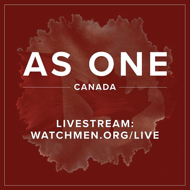 The &ldquo;As One&rdquo; Canada Gathering in Ottawa begins tonight at 7PM EST. Whether you are joining us in person or in spirit, we want to encourage you to stand with us in prayer!

The gathering will be live streamed in English and French. Click t