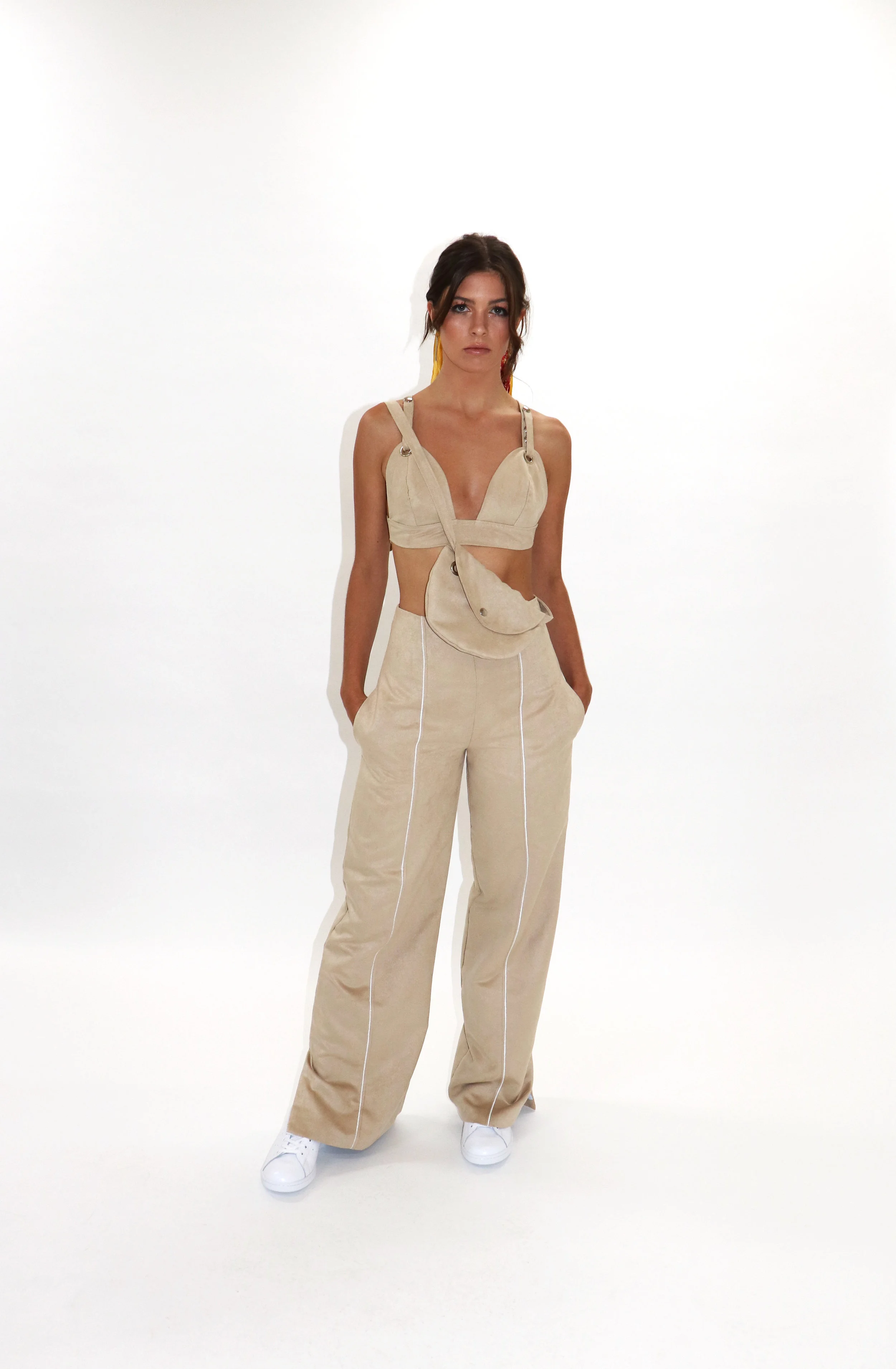 The Getaway Bralette - Camel