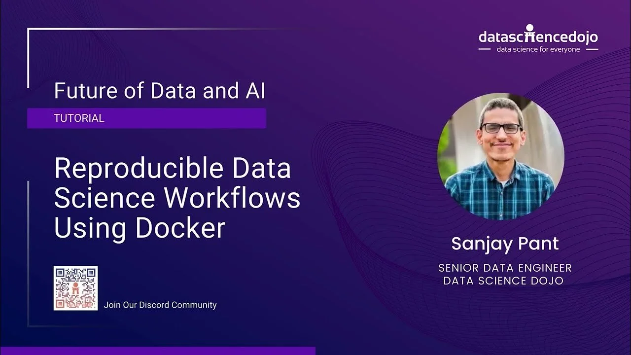 Data Science Workflows using Docker Containers | Future of Data &amp; AI 