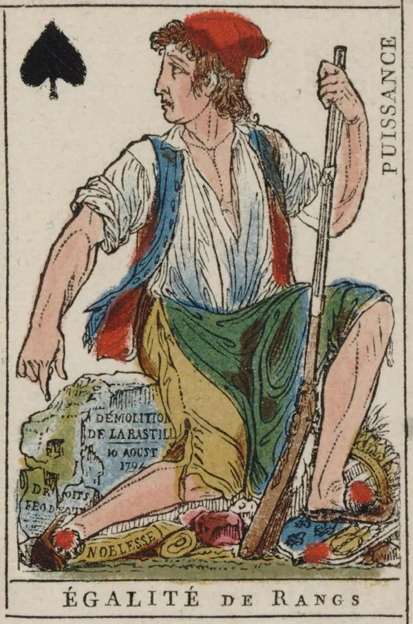 The Ace of Spades, Symbolism of the French Revolution