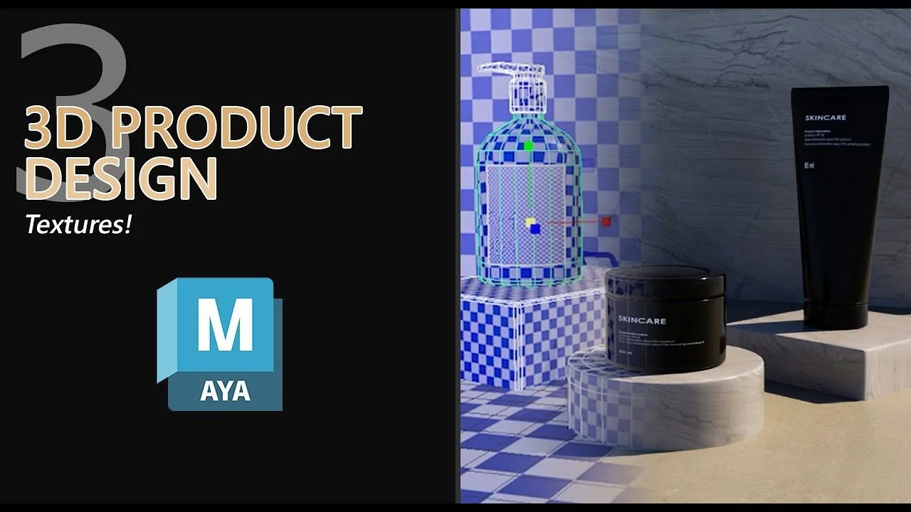 3D Product Design Tutorial - Part 3: Procedural Shading + Photoshop Techniques