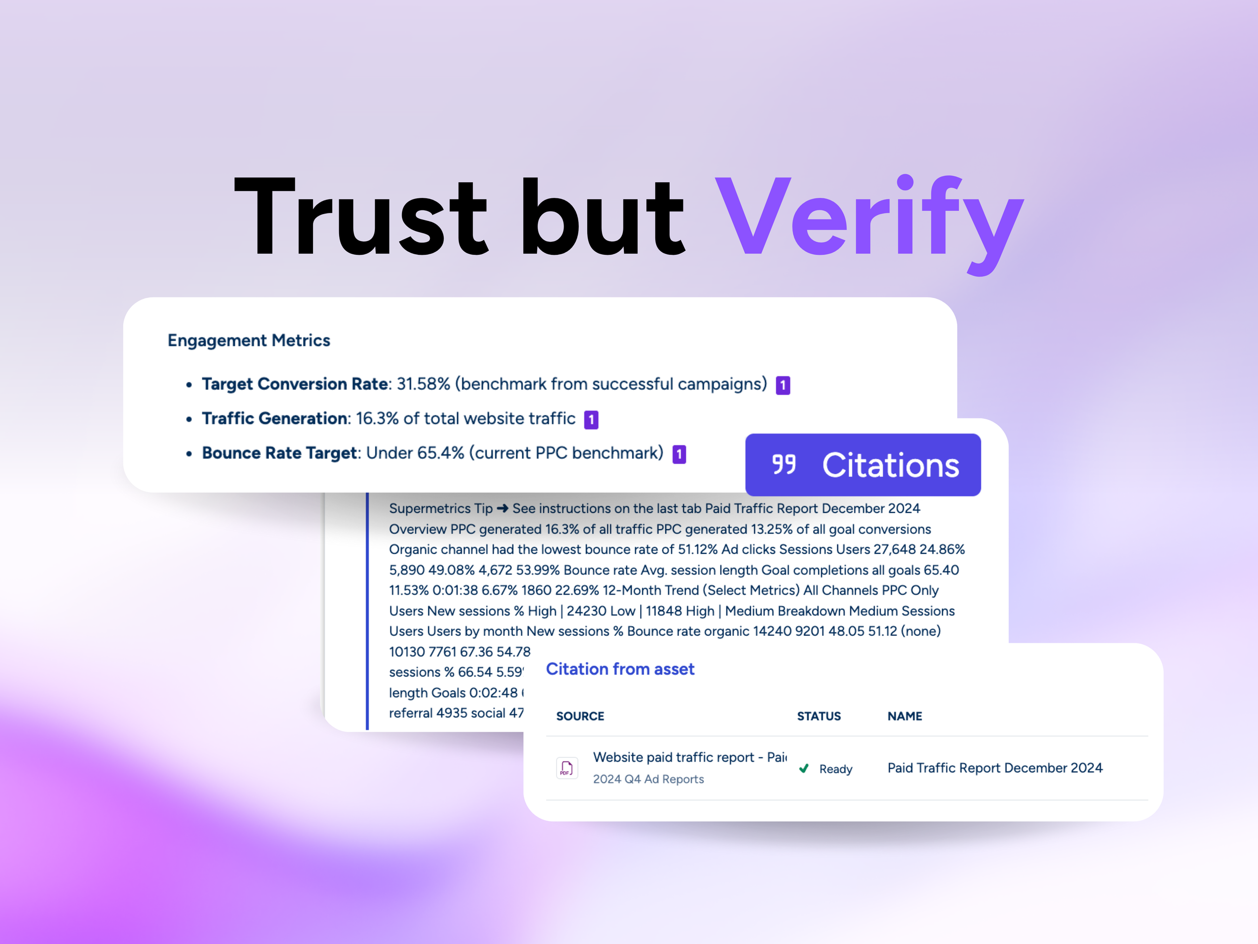 Citation is the New Advertising: Building Trust via Verified Sources