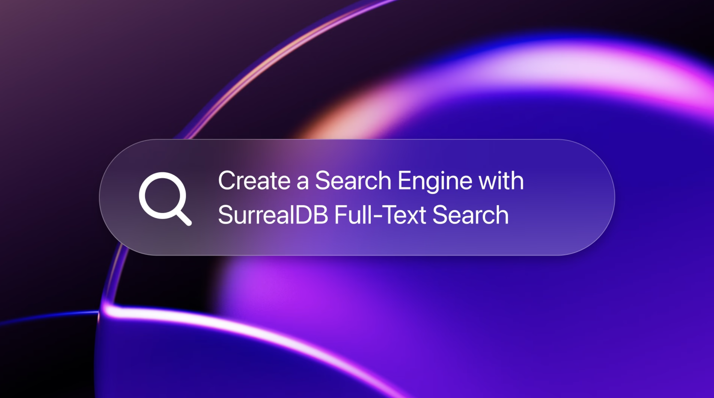 Building Powerful Search-Driven Apps with Database-Native Full-Text Search
