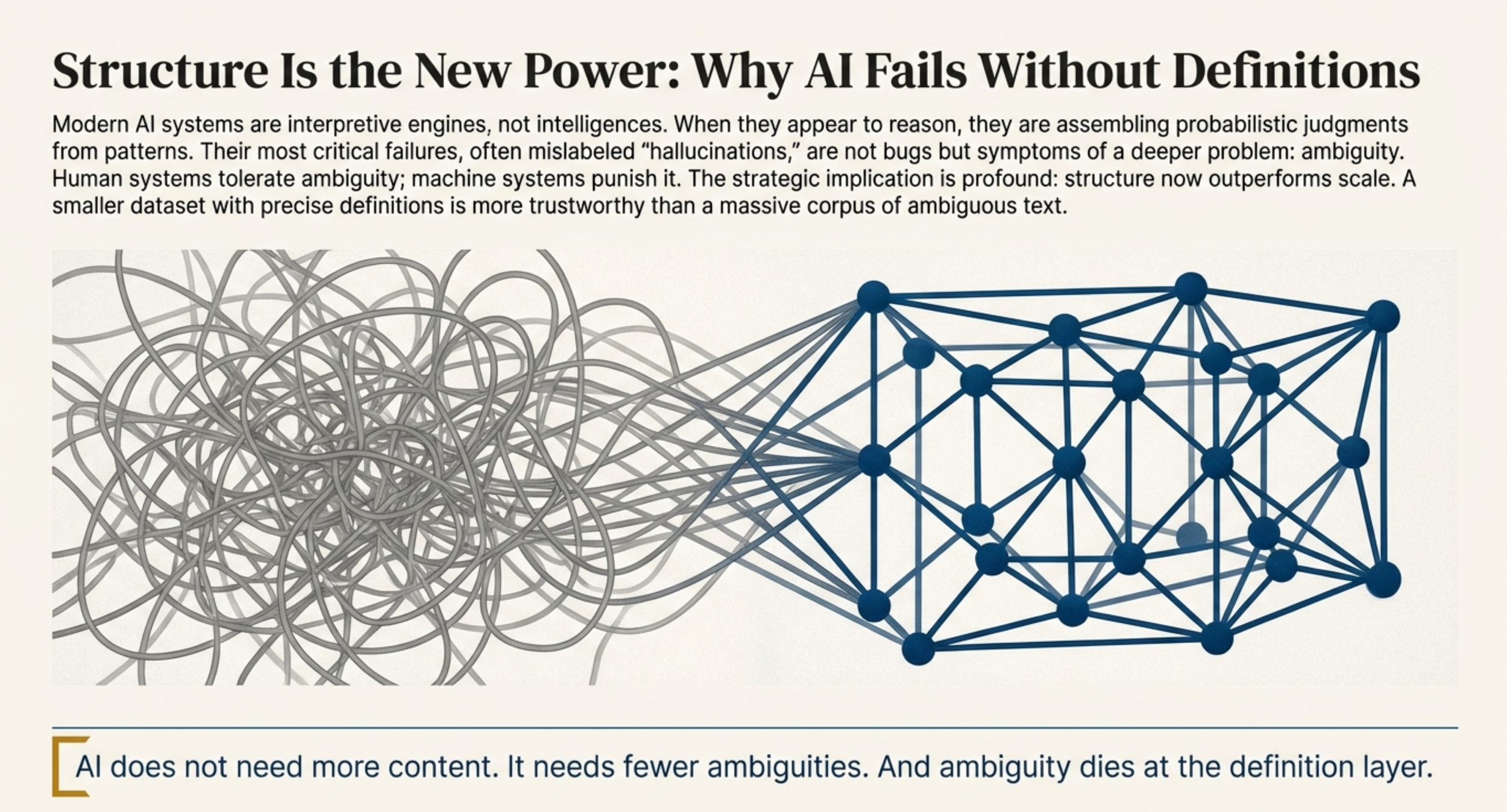 Module 1: Ontology Before Intelligence.