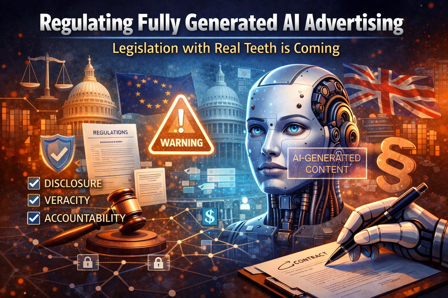 Regulating Synthetic Persuasion: The Emerging Legal Architecture Governing Fully Generated AI Advertising