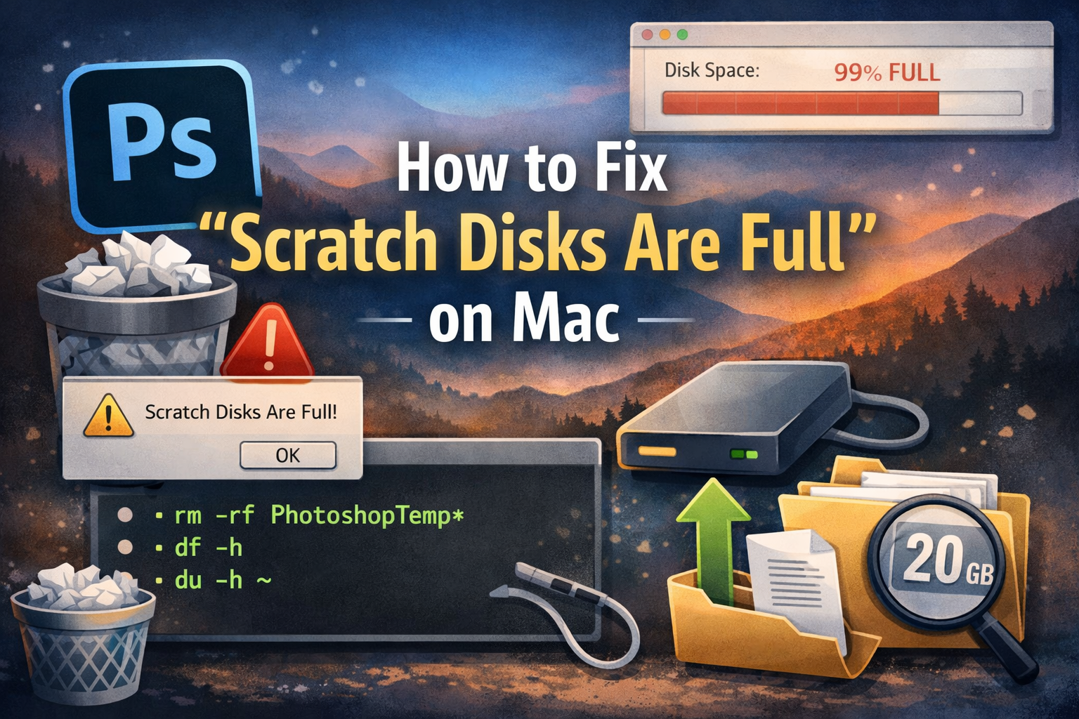 How to Fix “Scratch Disks Are Full” on Mac (And Why It Happens)