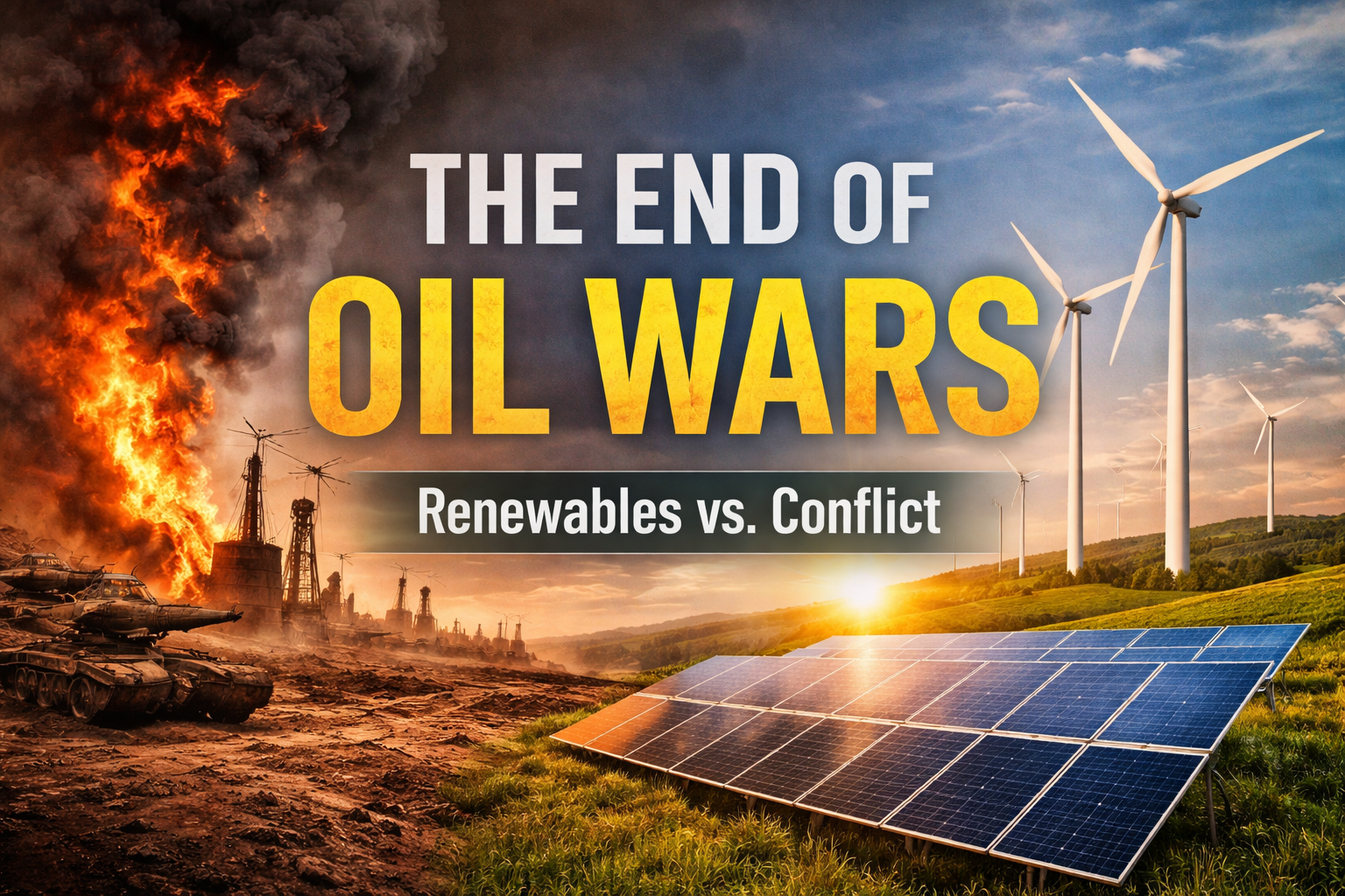 The End of Oil Wars: How Renewable Energy + Causal AI Can De-Risk Nations