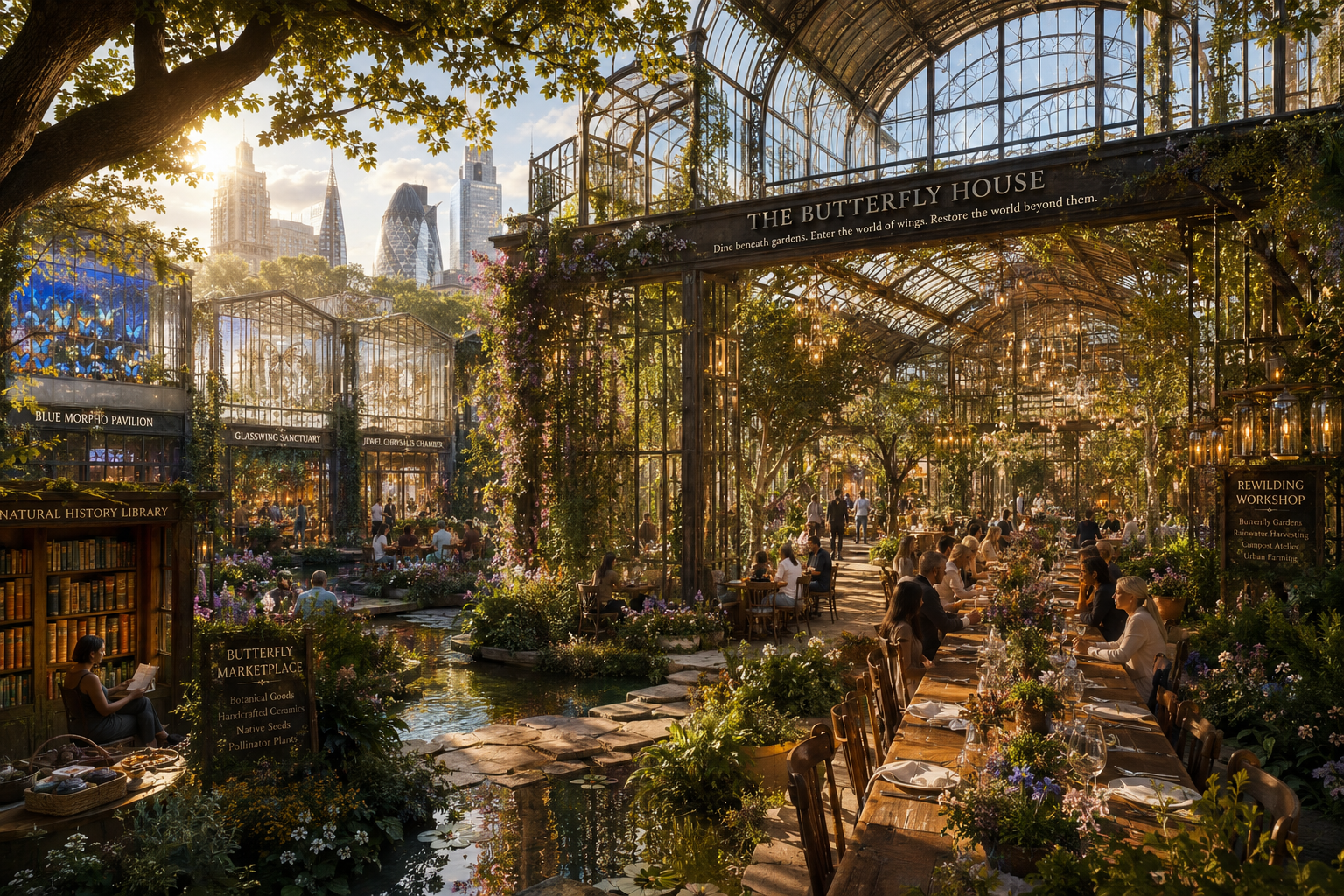 The Butterfly House Restaurant-Conservatory
