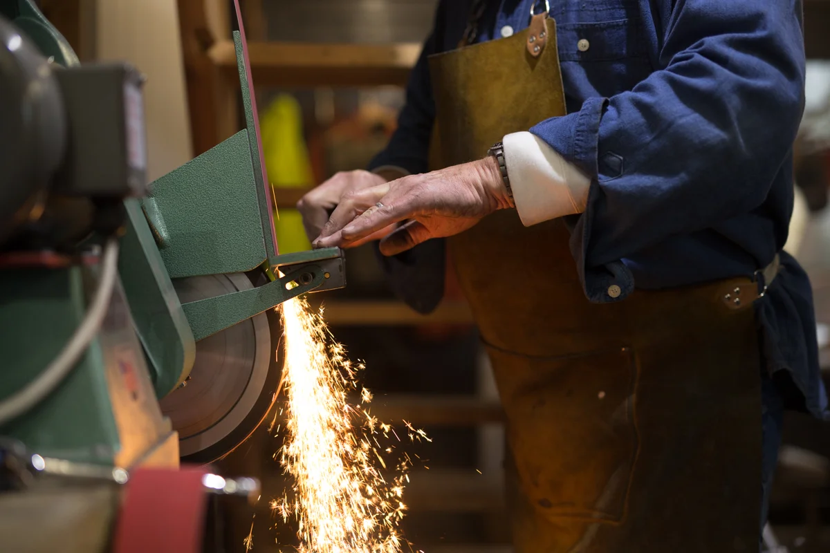 Stock removal on the Burr King