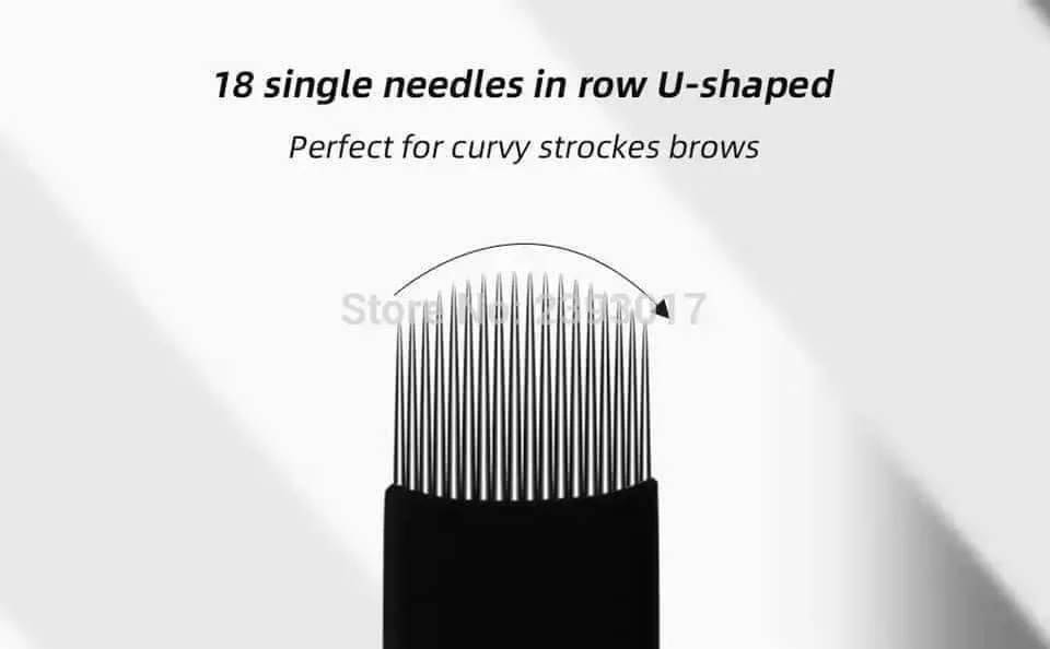 Microblading 18U Blade (50 blades in a pack)