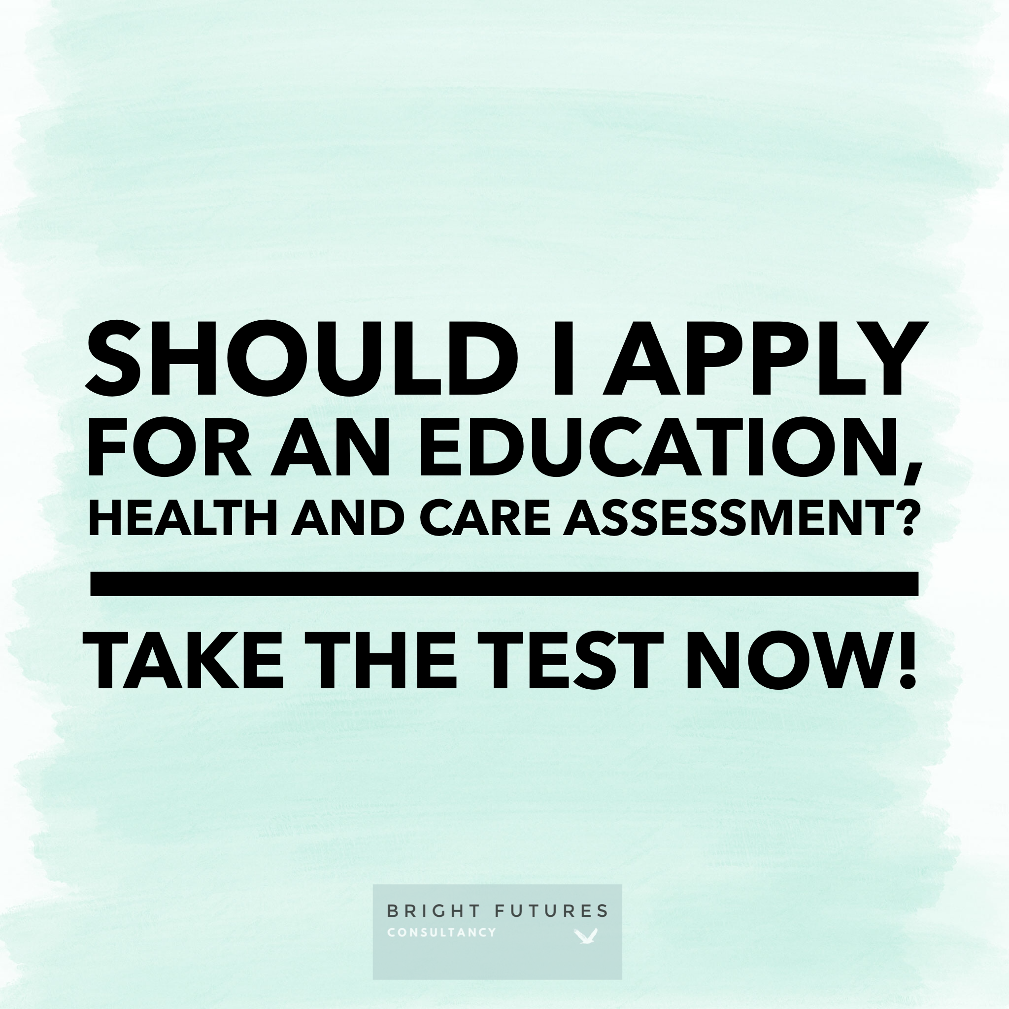Should I apply for an EHC plan? Take the test!
