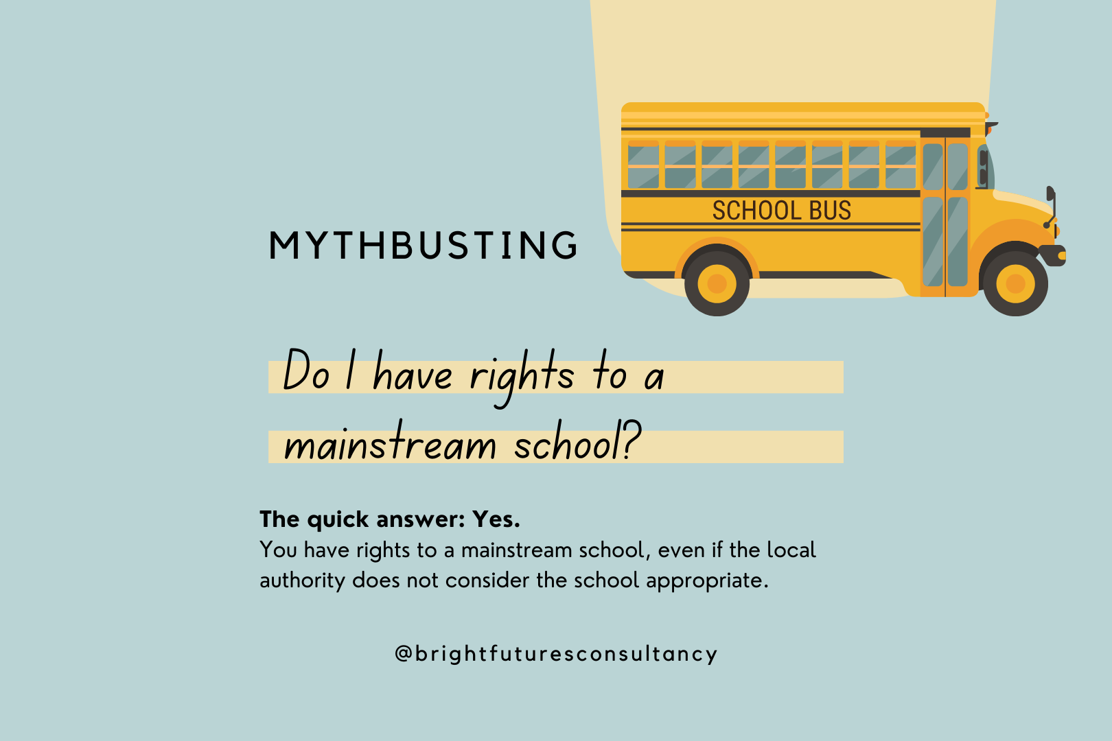 My local authority has refused to name a mainstream school, what rights do I have?