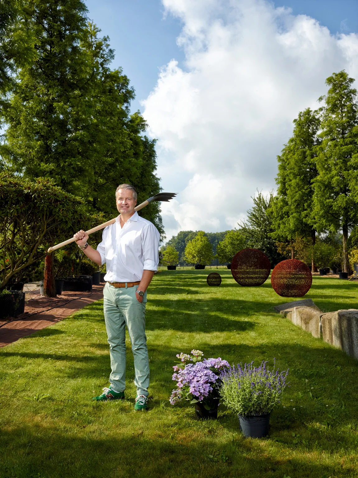 Johannes von Ehren, Garten von Ehren