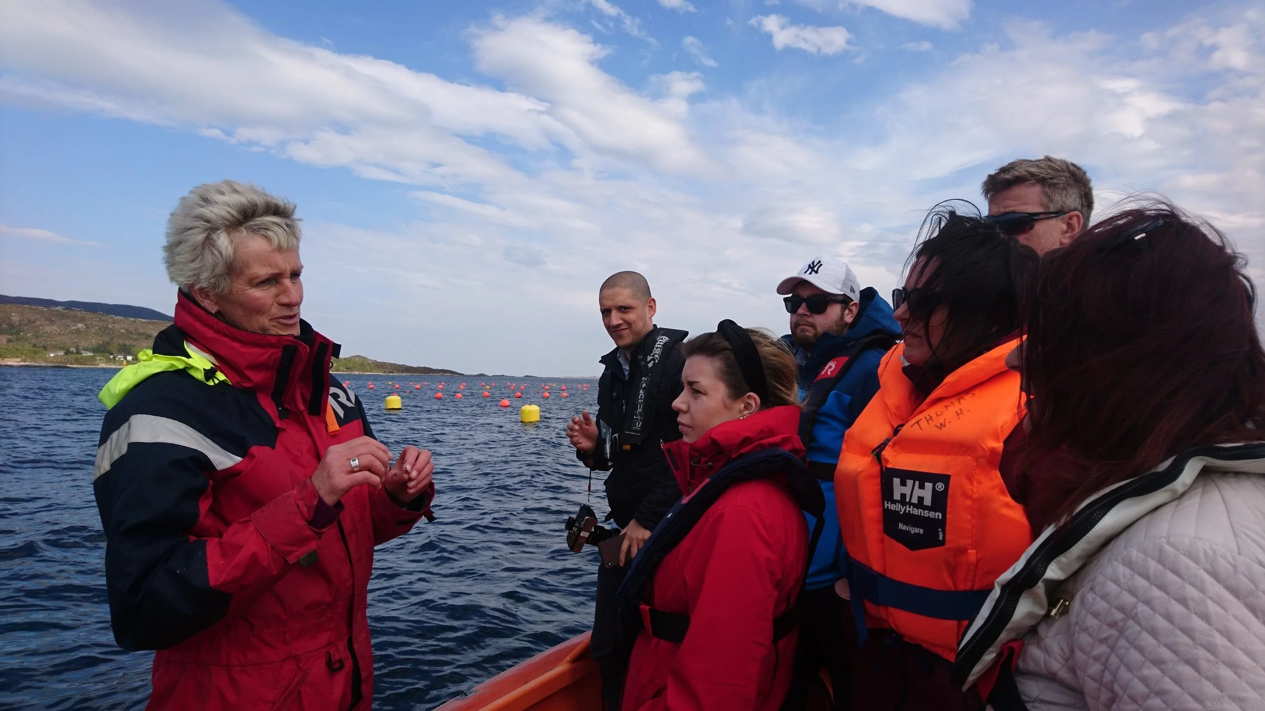 Visiting TANGO Seaweed’s Ocean Farm (© Lovise Otterlei)