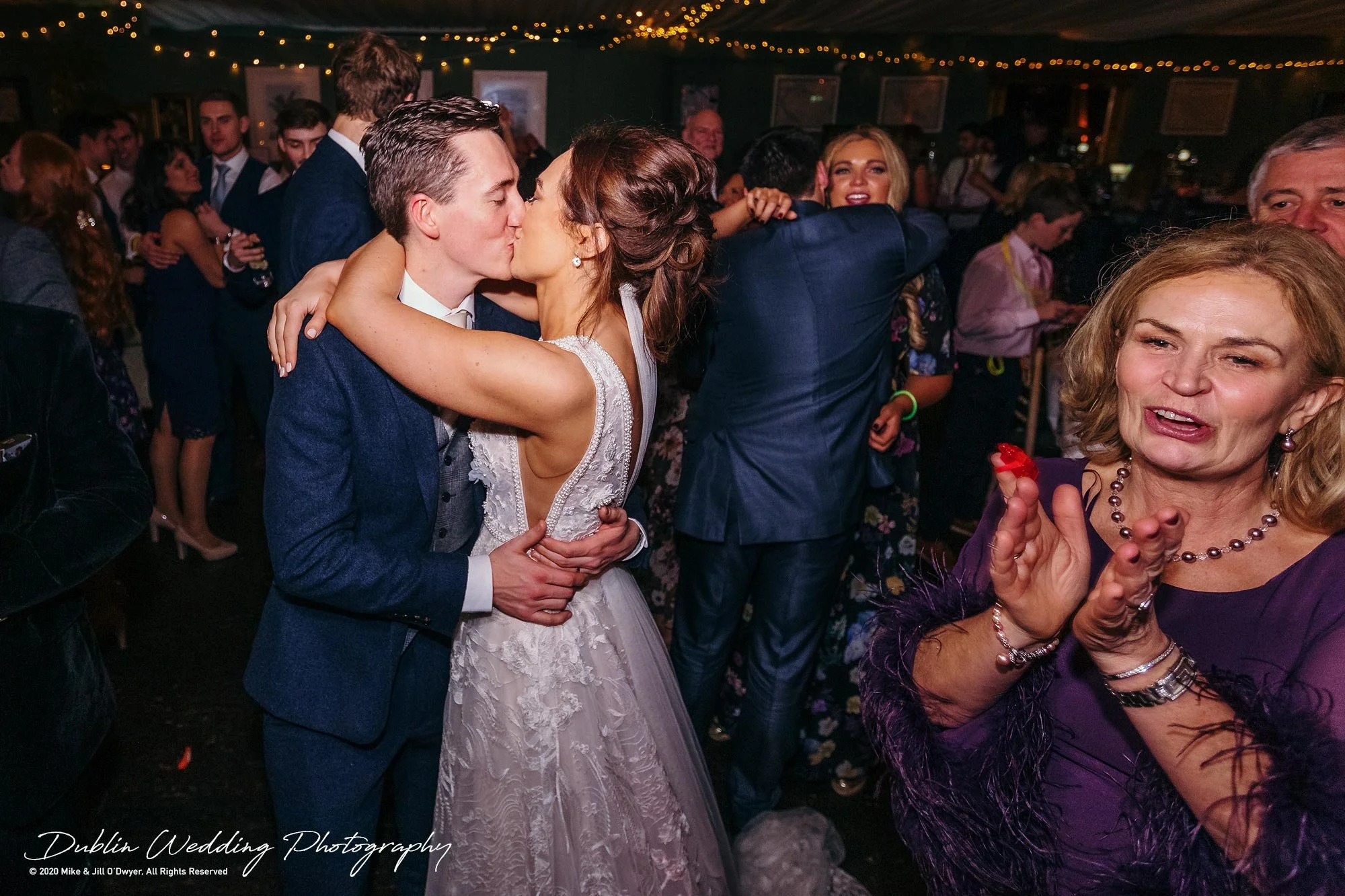 Tinakilly House Wedding Bride and Groom