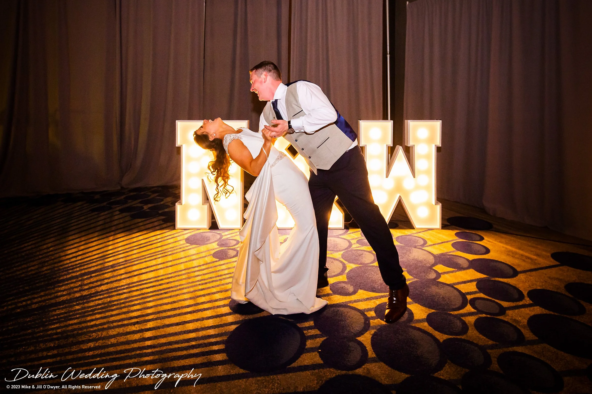 Lyrath Estate Wedding Bride and Groom