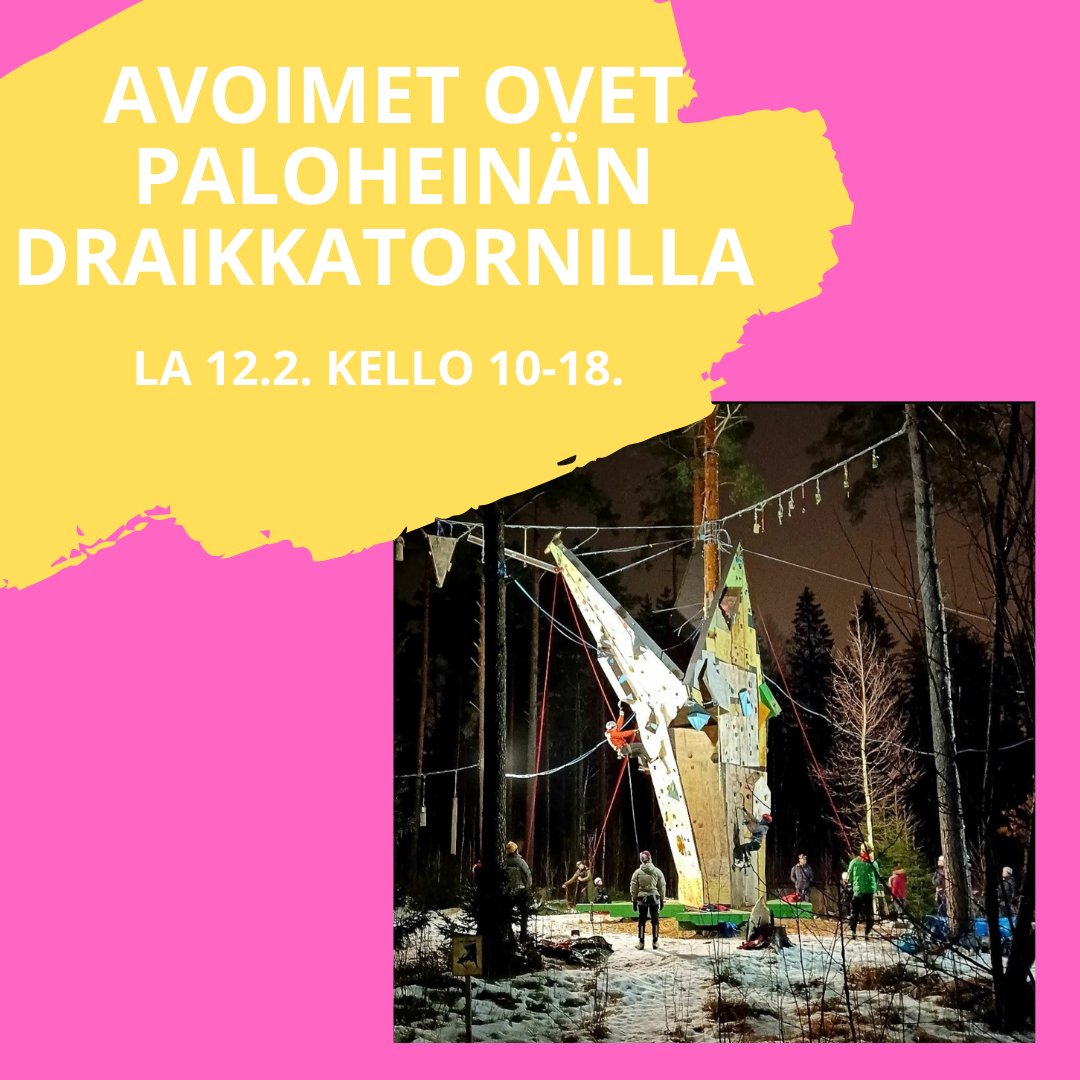 ⛏️ Avoimet ovet Draikkatornilla Paloheinässä LA 12.2.2022 ⛏️