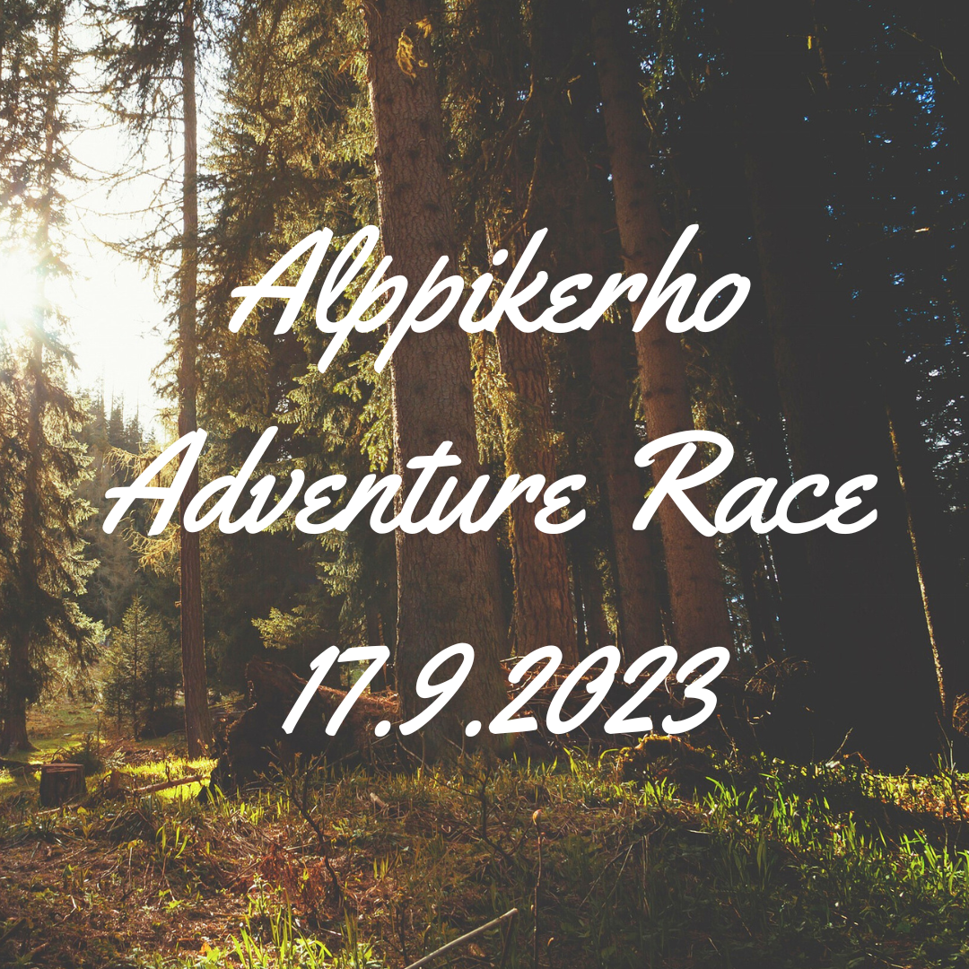 Ensimmäinen Alppikerho Adventure Race 17.9.2023
