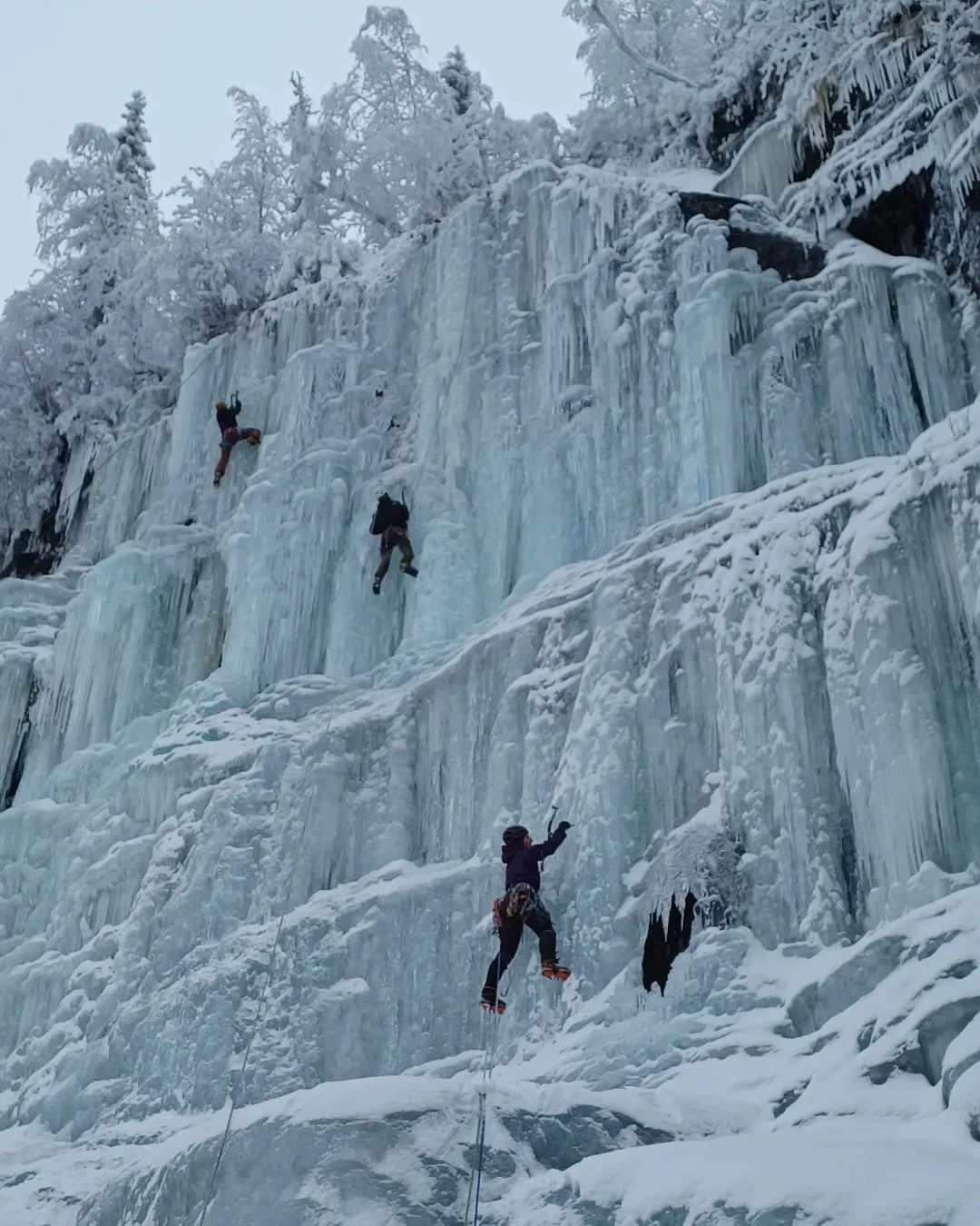Itsenäisyyspäivän jääkestit Korouomalla 6.-10.12.2023 / Korouoma Ice Climbing Trip&nbsp;