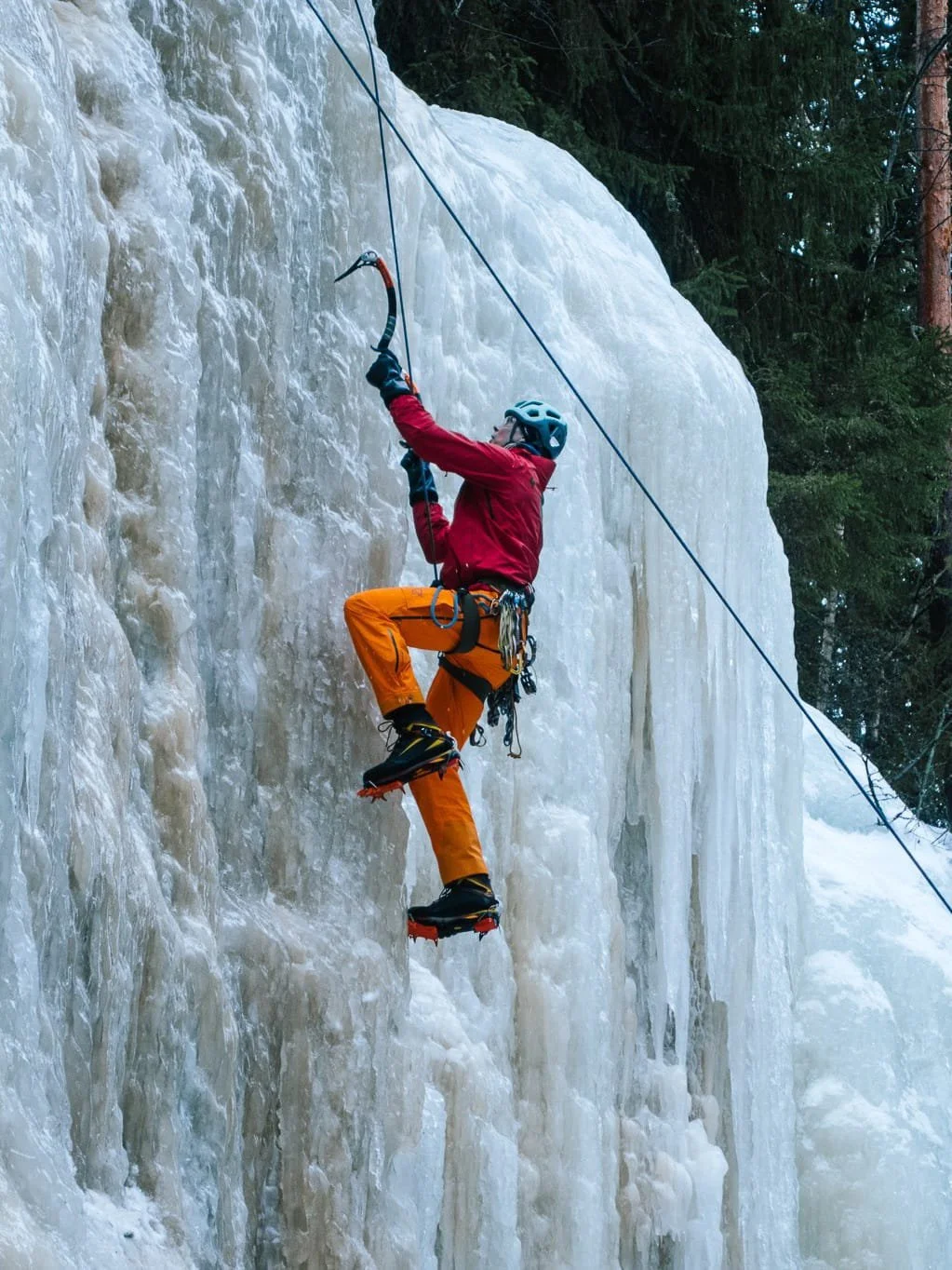 Alppikerhon jääkiipeilyreissu Kouvolaan 27.2.-1.3.2026 