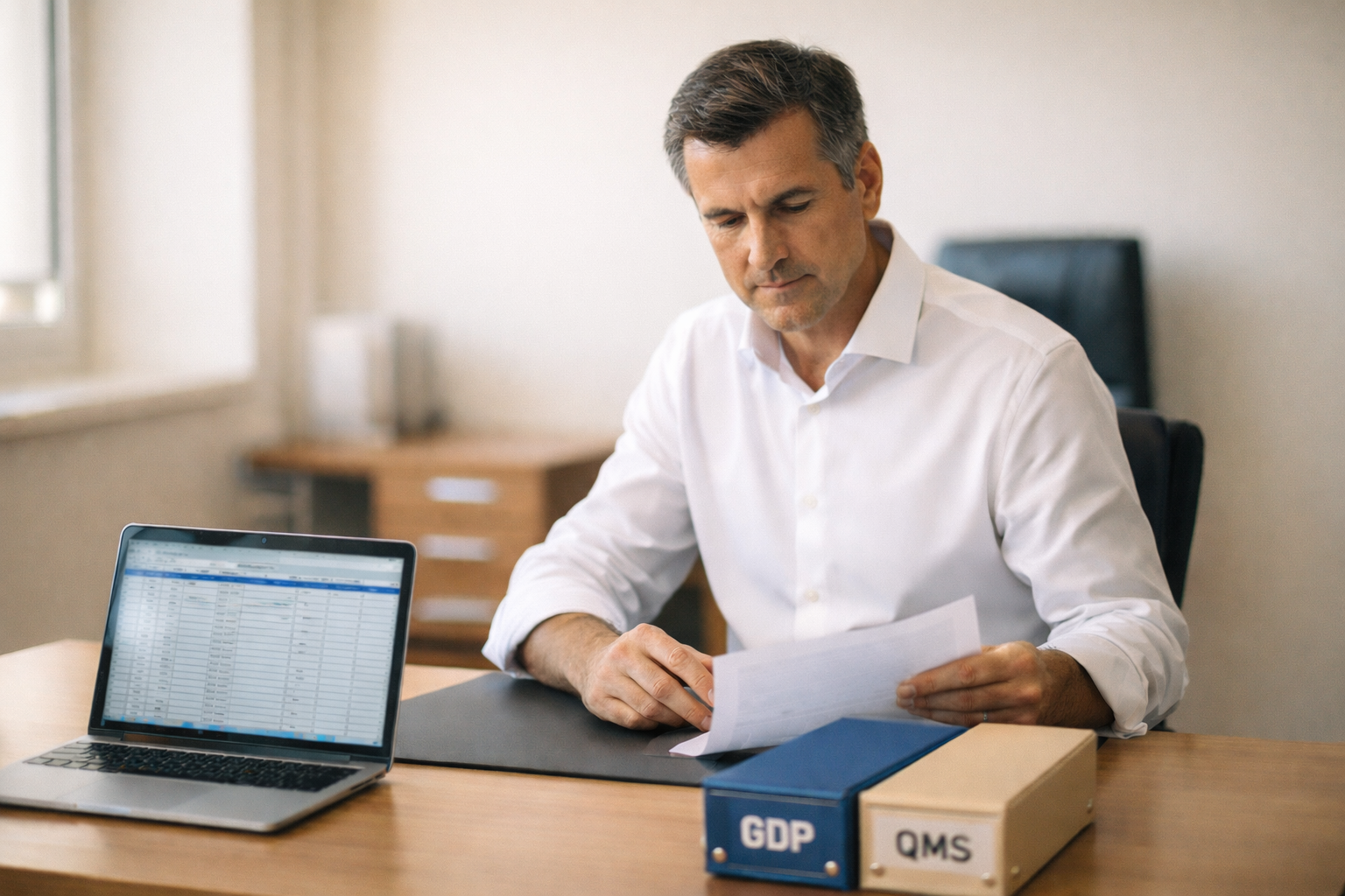 Romanian pharmaceutical wholesaler operating under a GDP-controlled framework