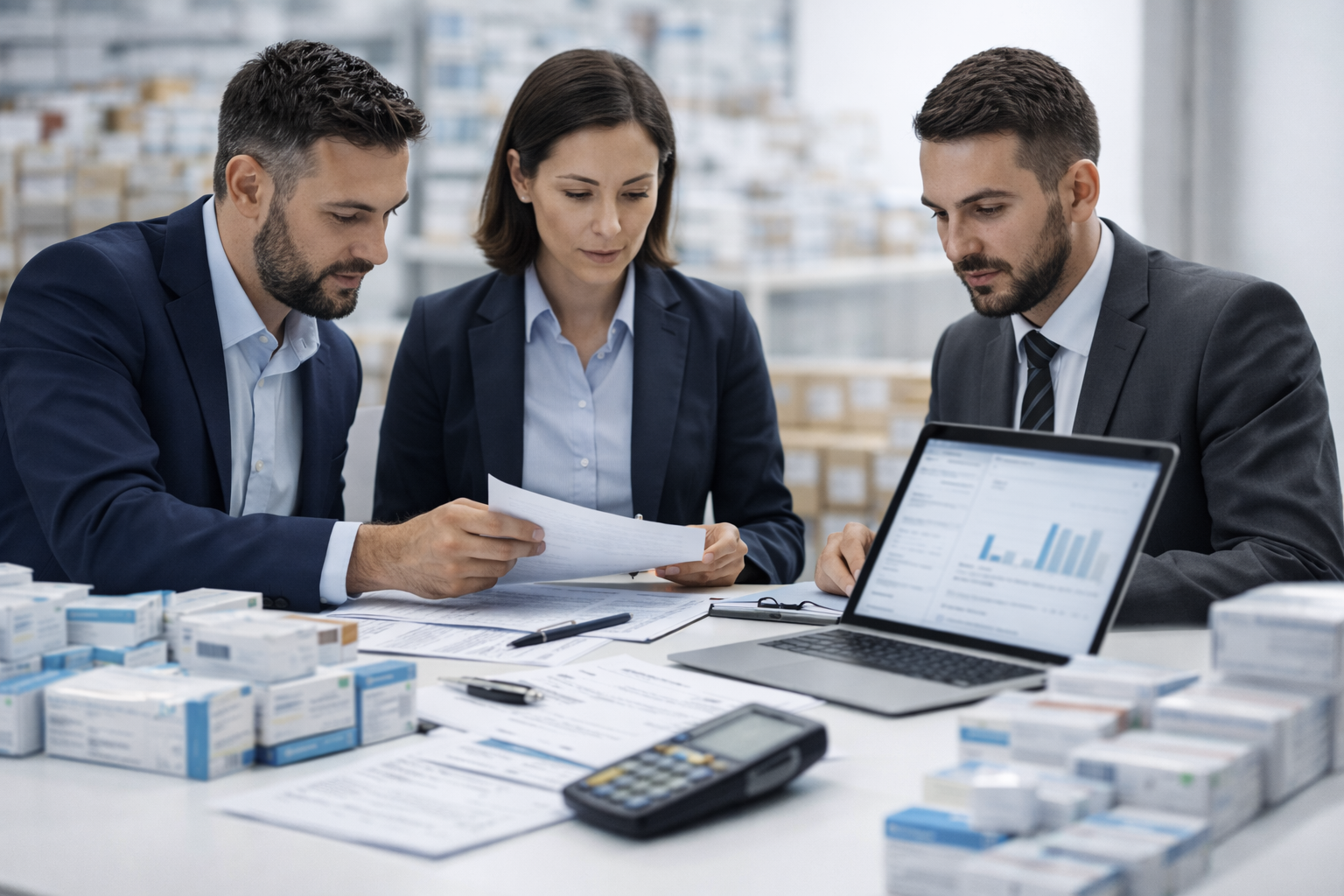 Romanian pharmaceutical partner for regulated B2B operations