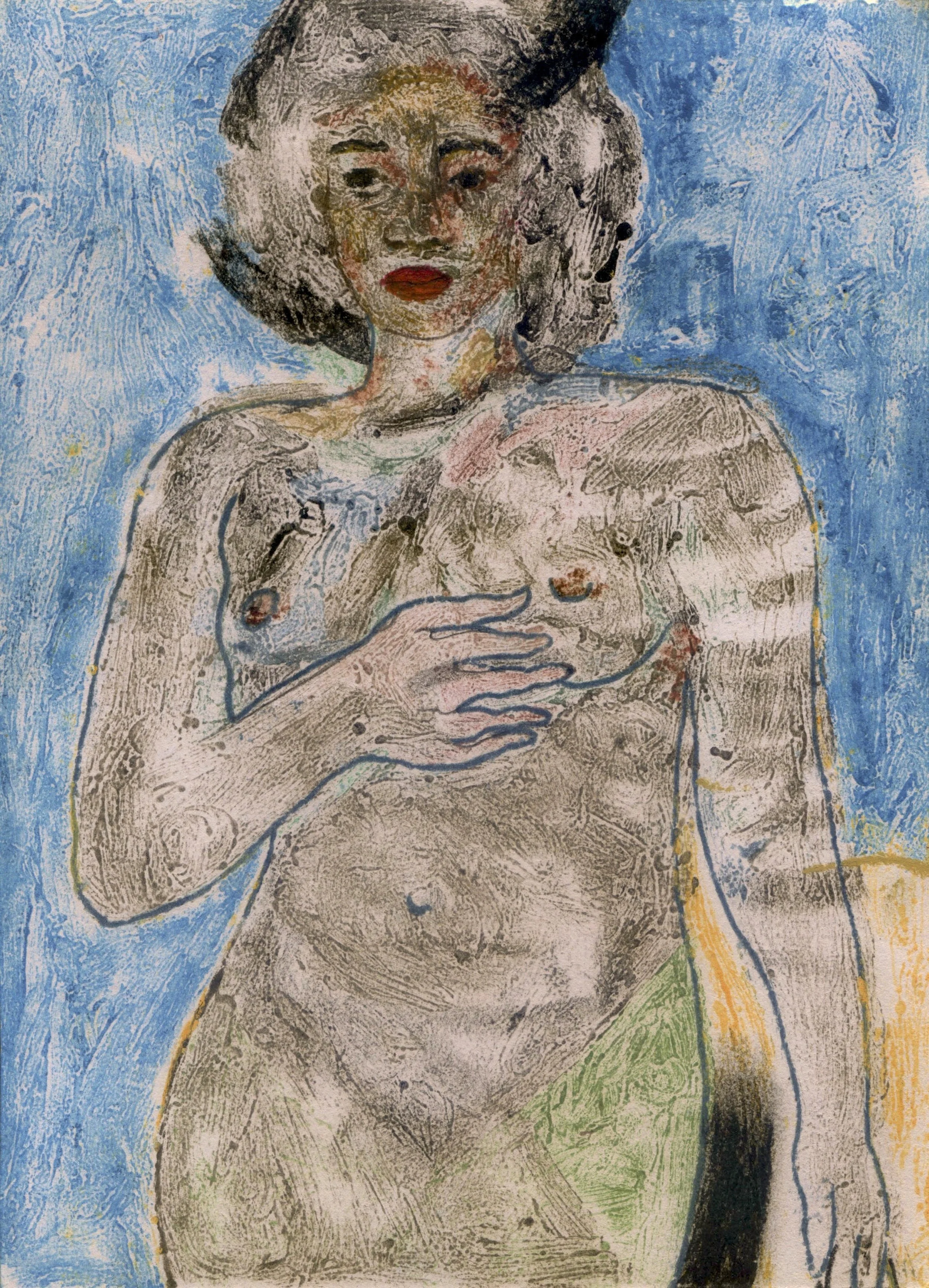 'Blue nude'