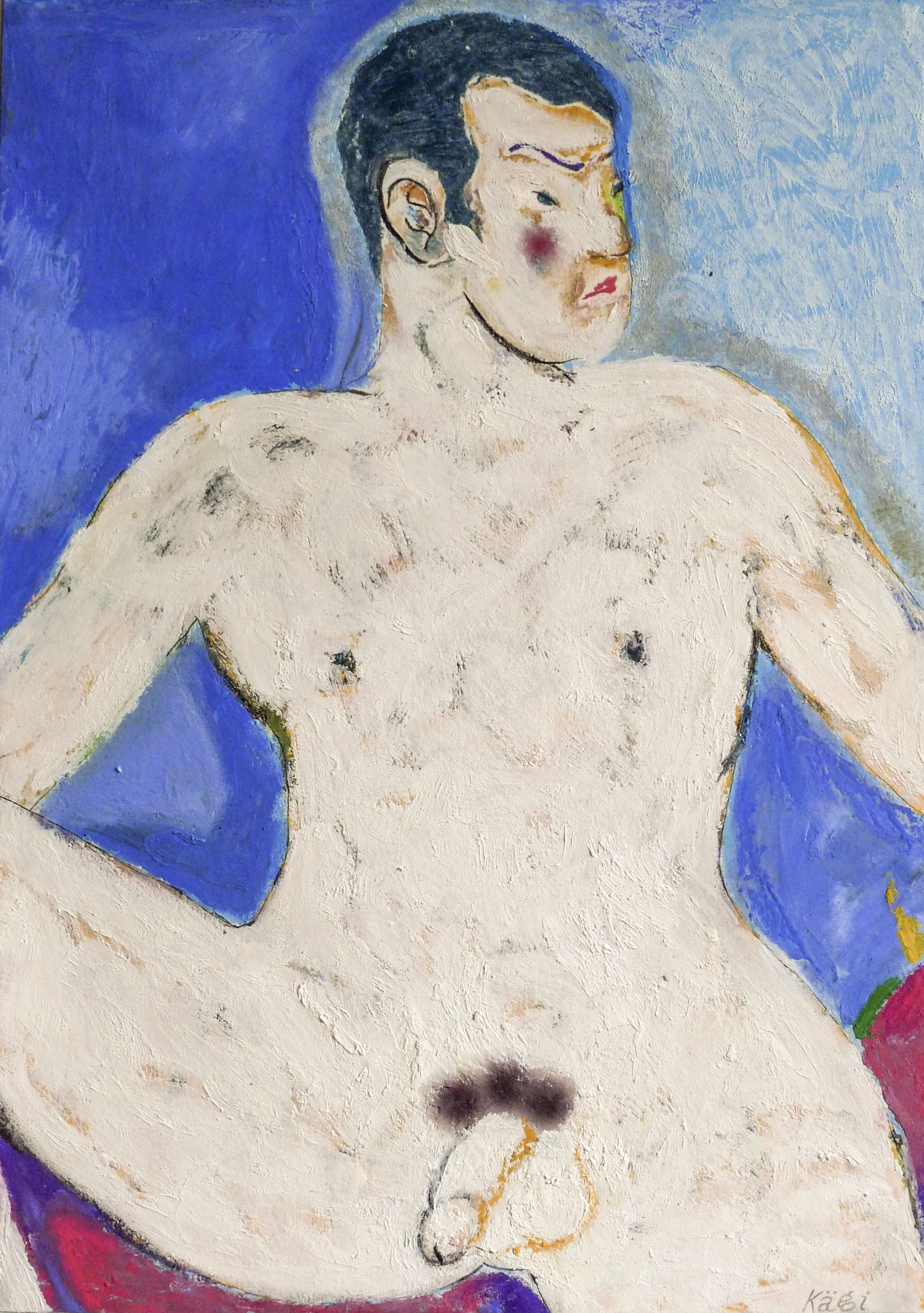 'Blue nude'