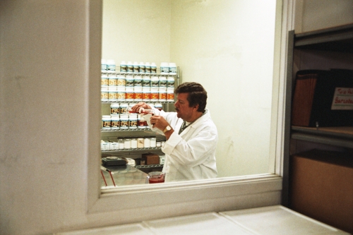 Fred Eichhorn creating alternative nutritional therapies.