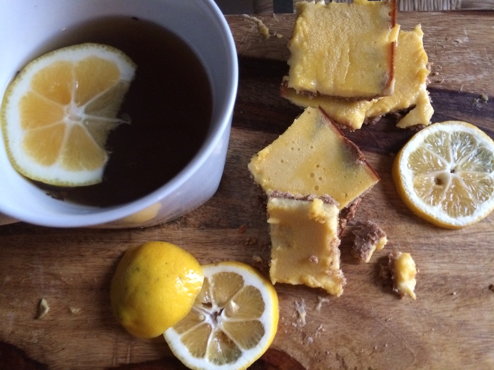 Paleo Lemon Bars , shot with my iPhone 5s