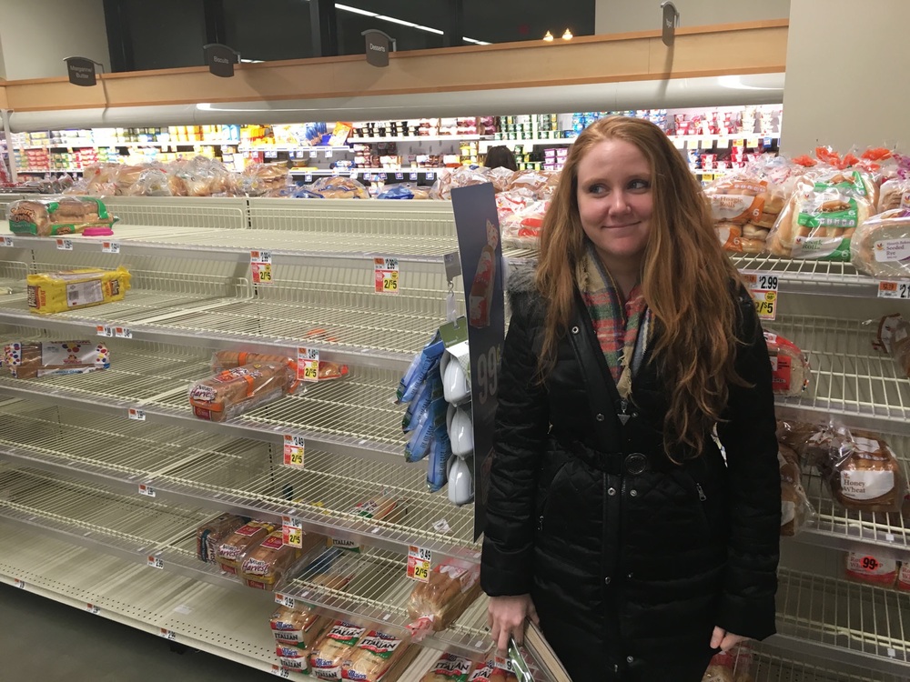 All the bread. Gone.
