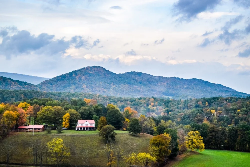 Rural western Pennsylvania