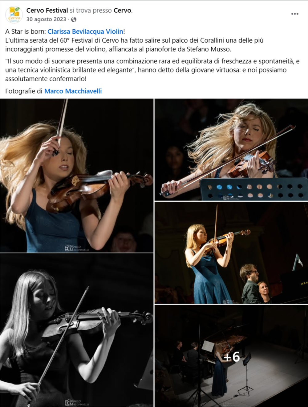 REVIEWS | Cervo Festival