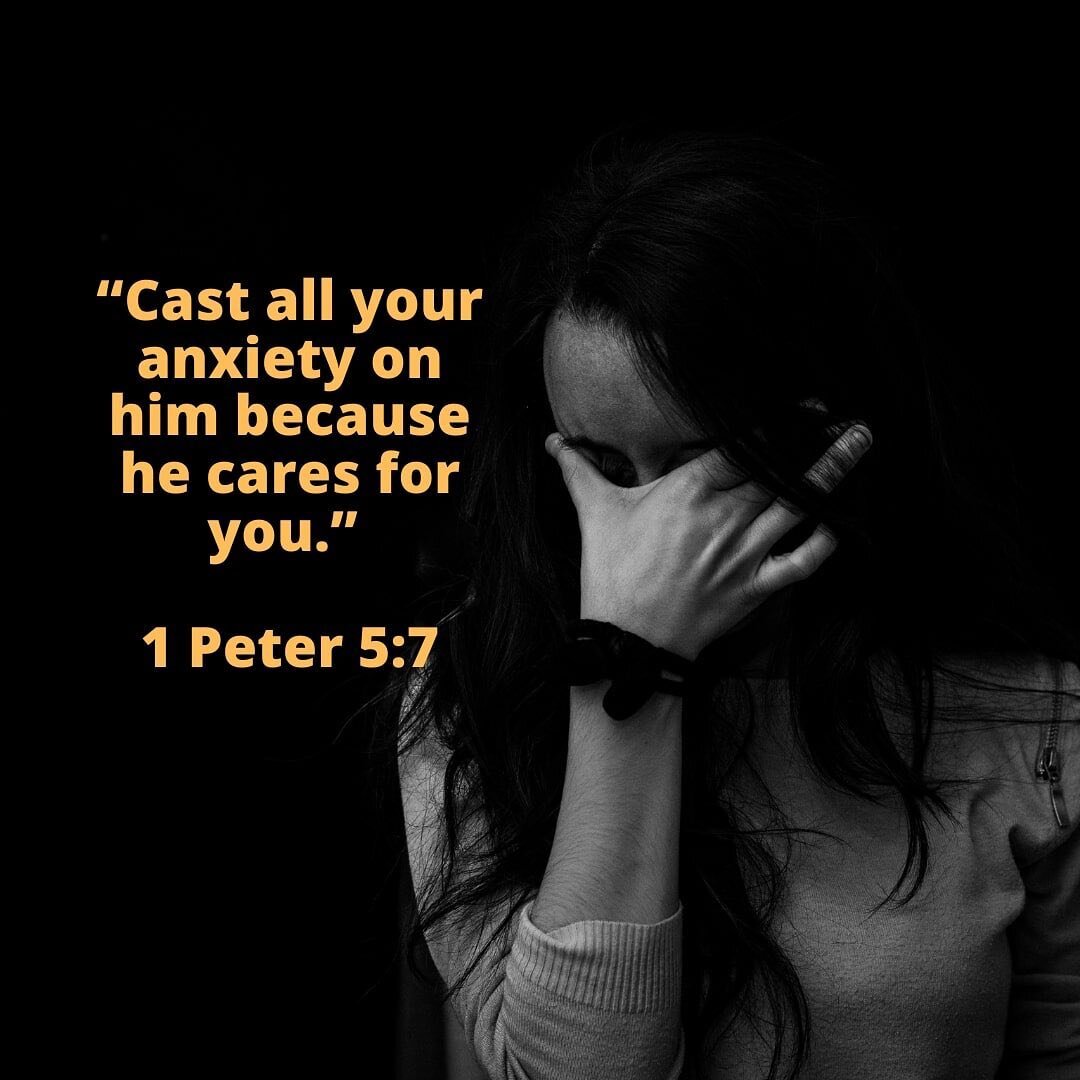 It may seem crazy to some, but taking you anxieties to the Lord works! There is also you church family and Christian friends that are here for you. You are loved and cared for.