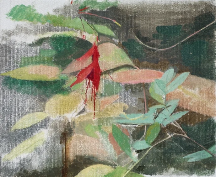 </strong><em>Fuchsia</em> <br/>2015<br/>oil on canvas<br/>26 x 31cm<strong>