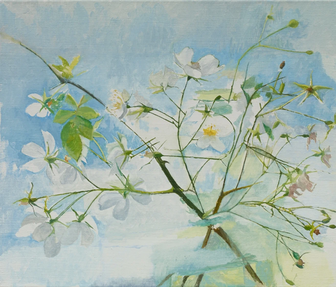 </strong><em>June to July</em> <br/> 2016 <br/>oil on canvas<br/>31 x 36cm <strong>