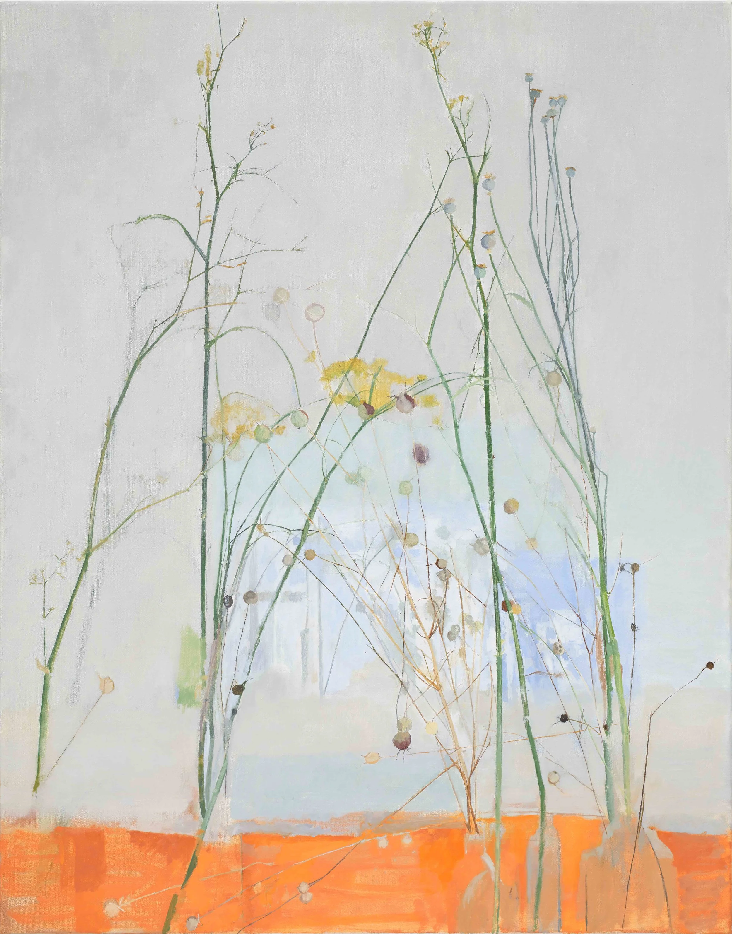 Seed Time, 2018, oil on canvas, 110 x 86 cm cm