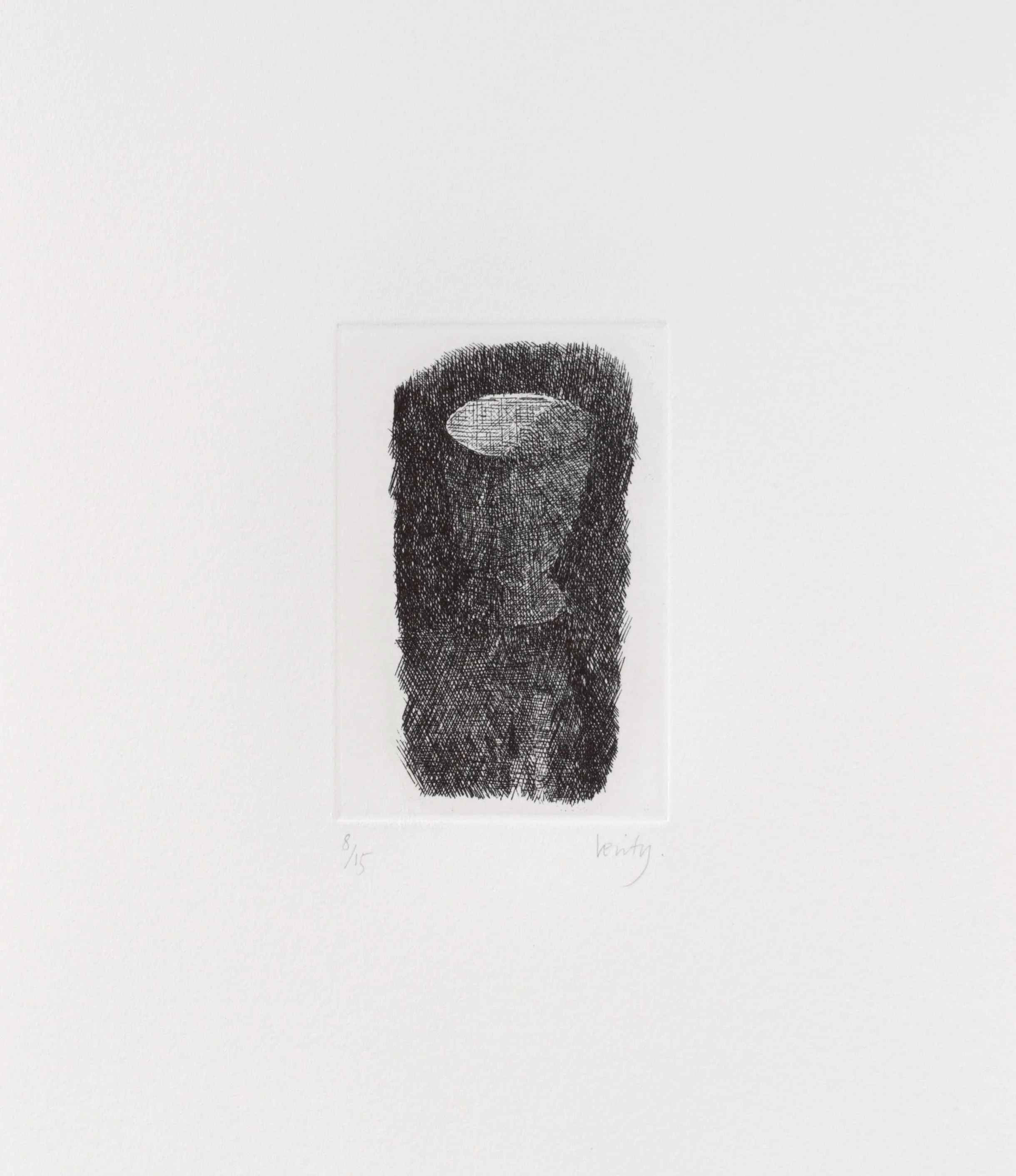 Cup 2006 etching 32 x 25 cm