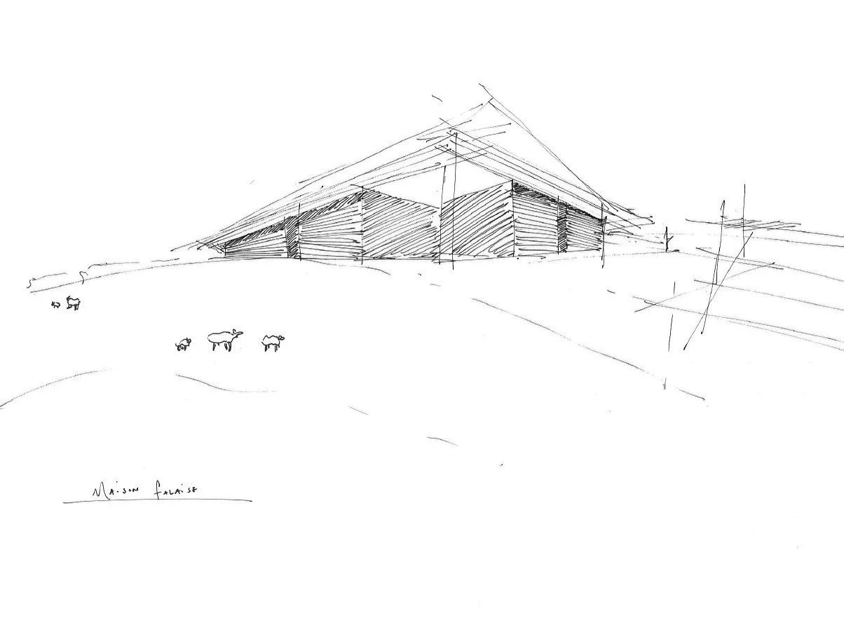 Concept Sketch - Modern House