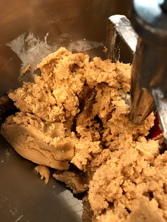 This is what your dough will look like before you add the mix ins. 