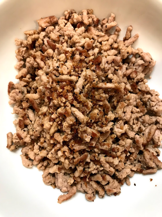 Sauteed pork with all those browned bits.... **drooling**