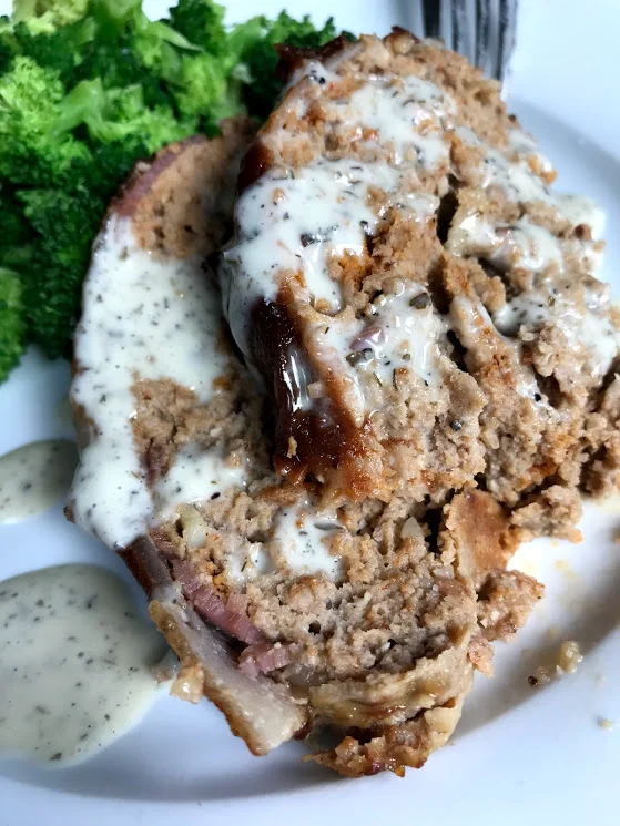 Turkey Bacon Meatloaf — Campbell Comfort