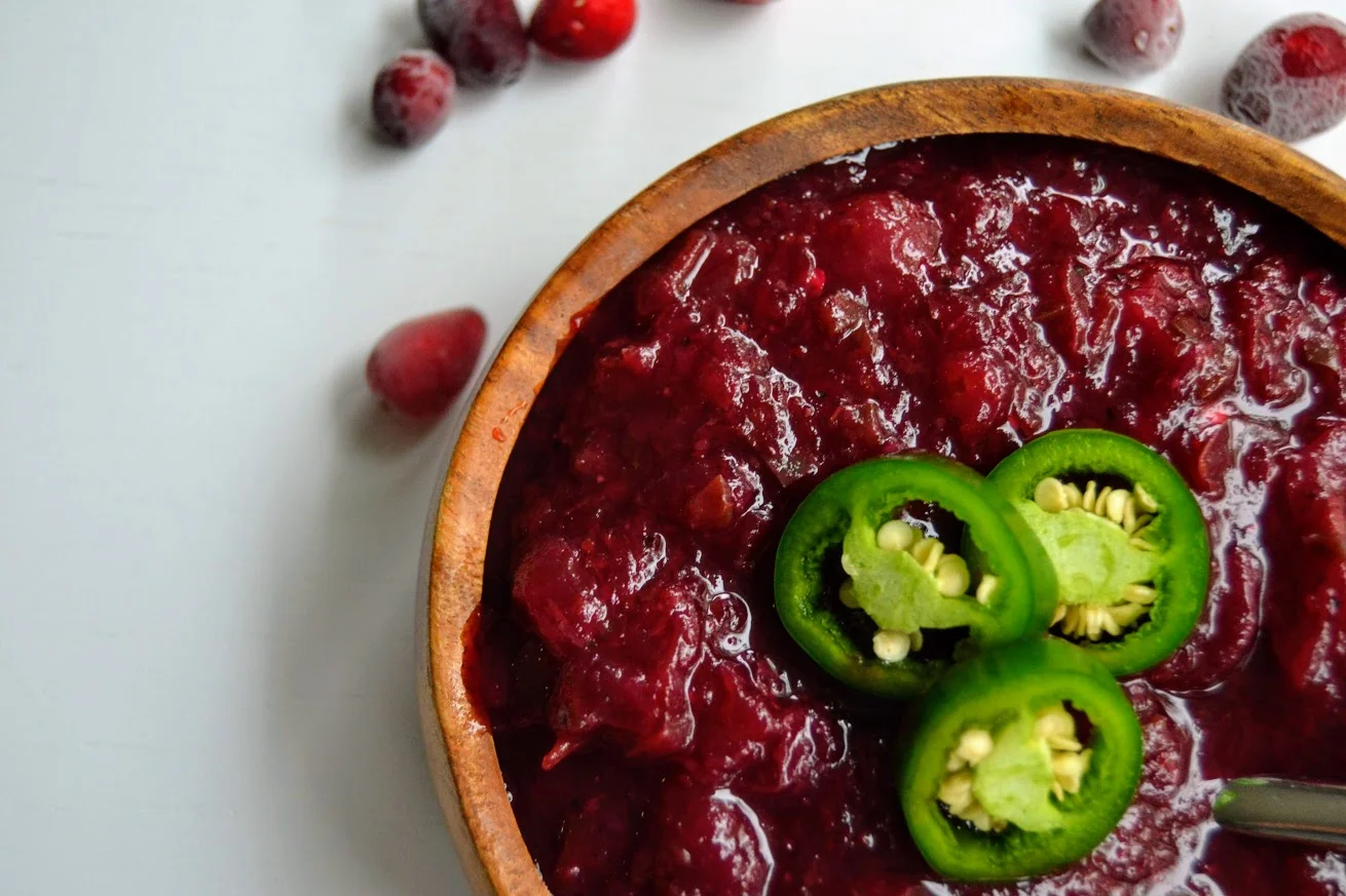 Citrus Jalapeno Cranberry Sauce