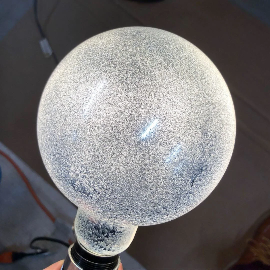 Silvered Lightbulb