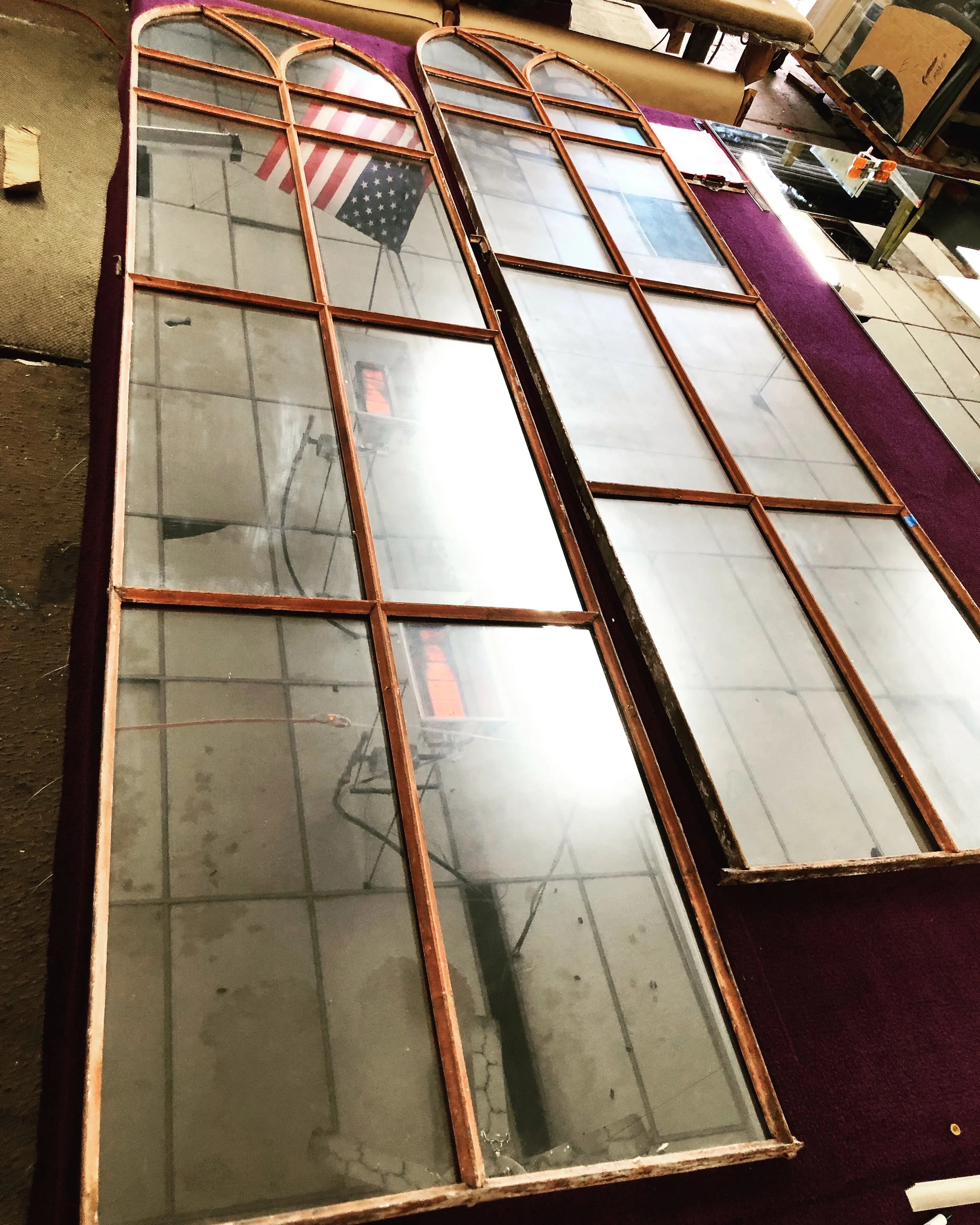 Arch Framed Door Duo