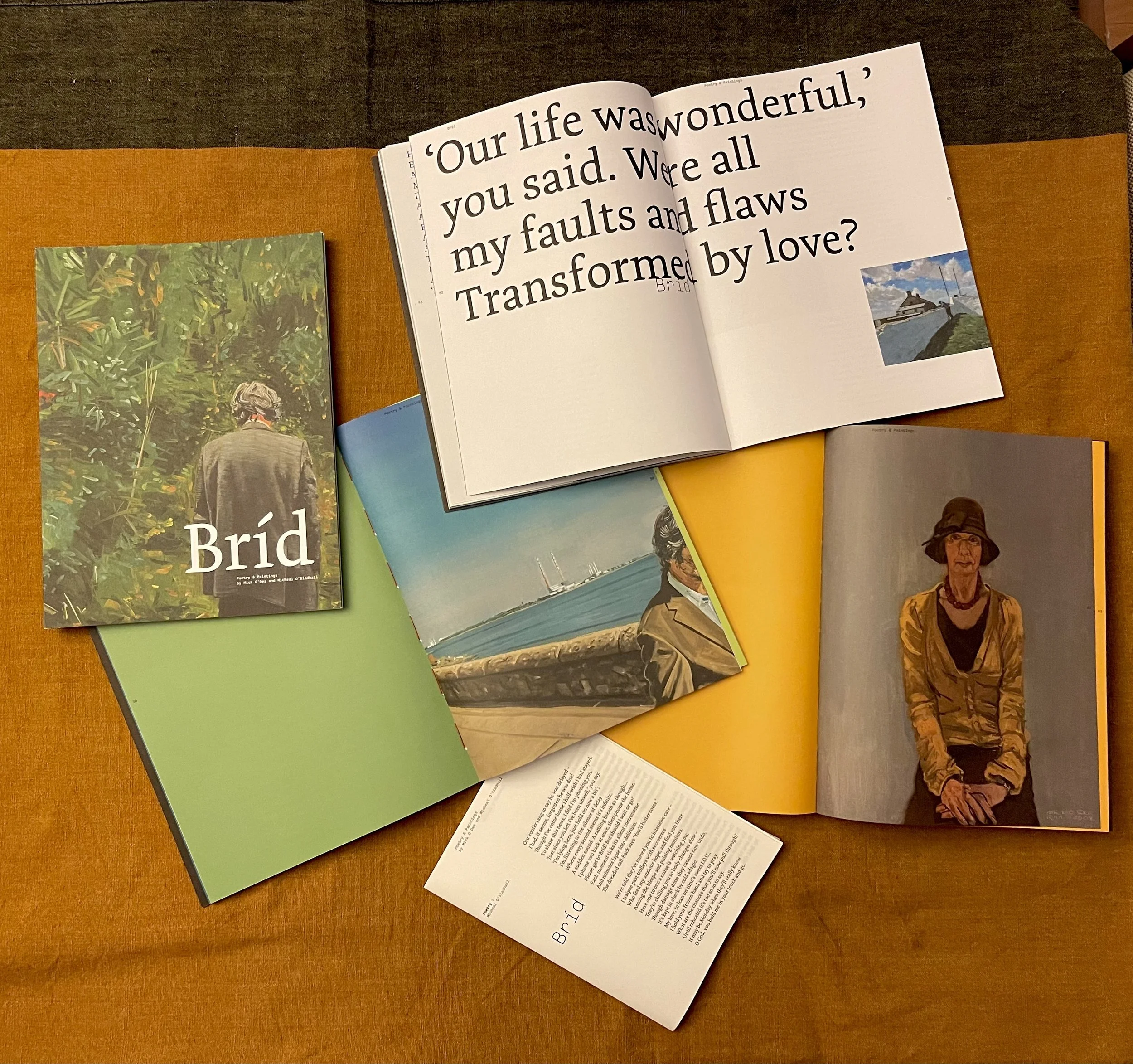 'Bríd' a book of poetry and paintings