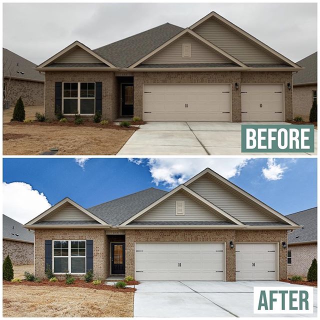 {BEFORE} Urban Lens Studios vs. {AFTER} Urban Lens Studios. Realtors, are you thinking you need to wait until a pretty day to schedule pictures? We're here to change your mind! 
#urbanlensstudios #beforeandafter #huntsvillerealtor #huntsvilleal #hunt