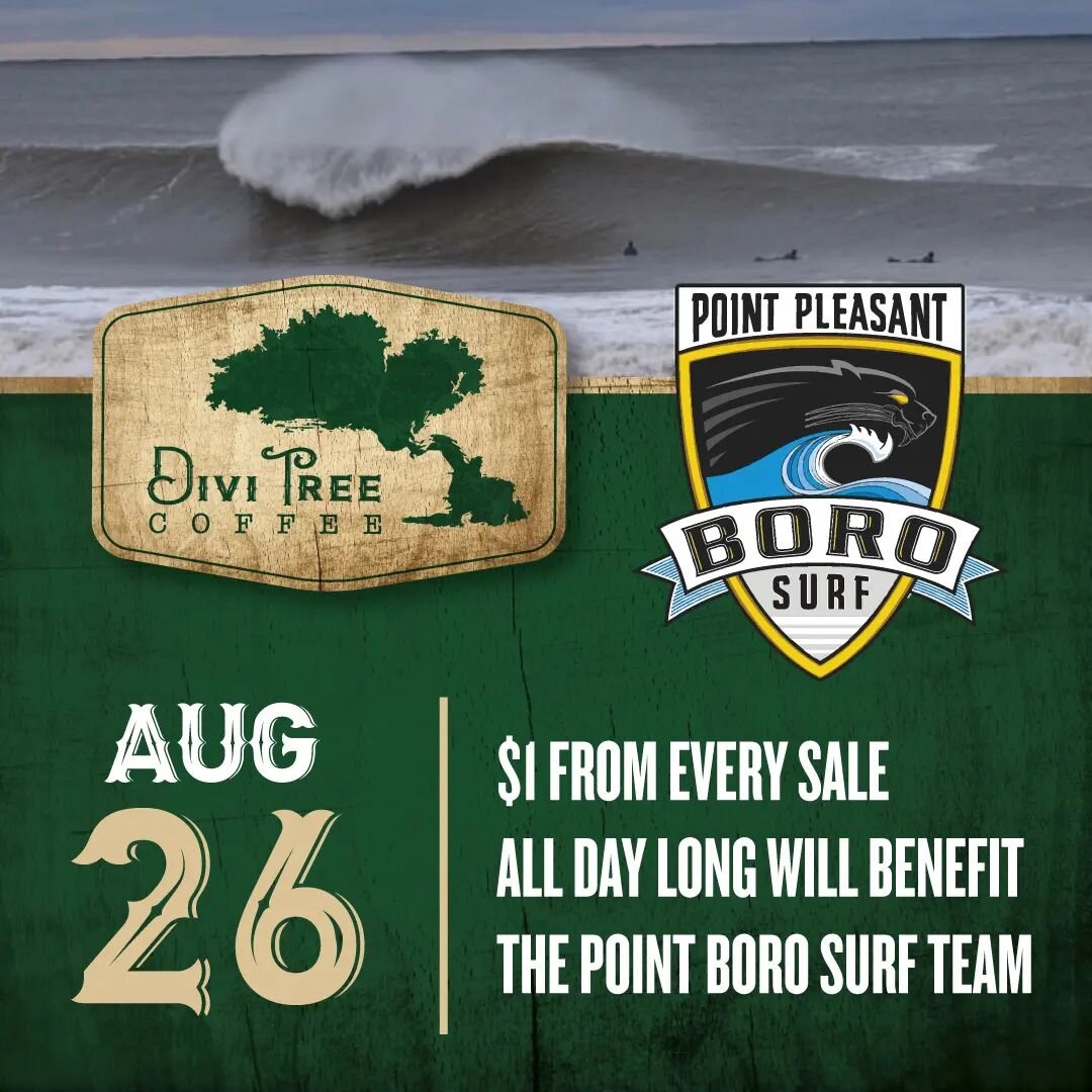 Come by friday August 26th to help benefit the Boro's surf team! We love doing this every year! As a business owner from the boro this means so much to me (joe). Our High School never had this team growing up and for the kids to have this is amazing.