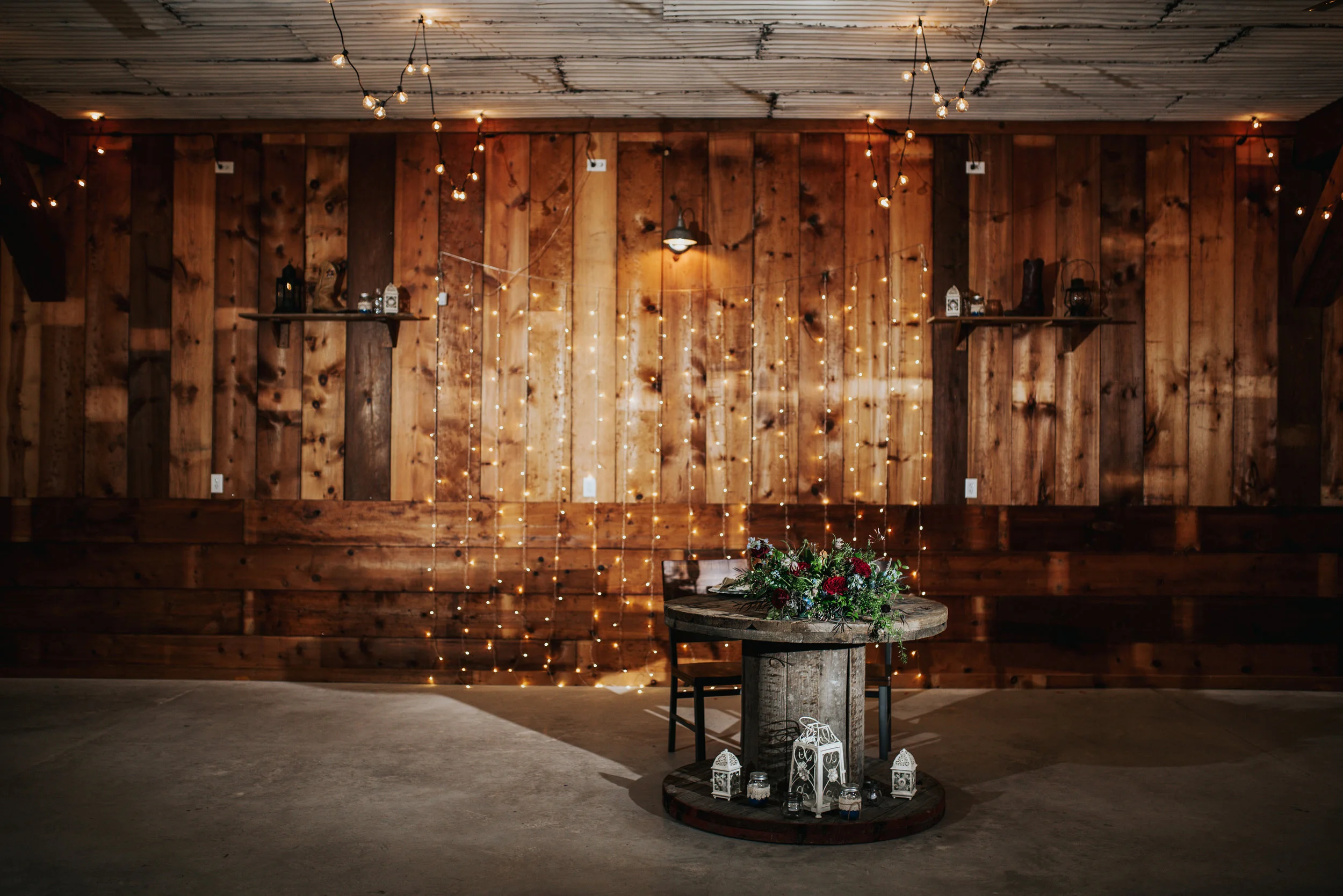 Photo by My Eight Photography Sweetheart Florals by RAM FLORAL Sweetheart table for rent @ Hitched at Turkey Trac Farms LLC