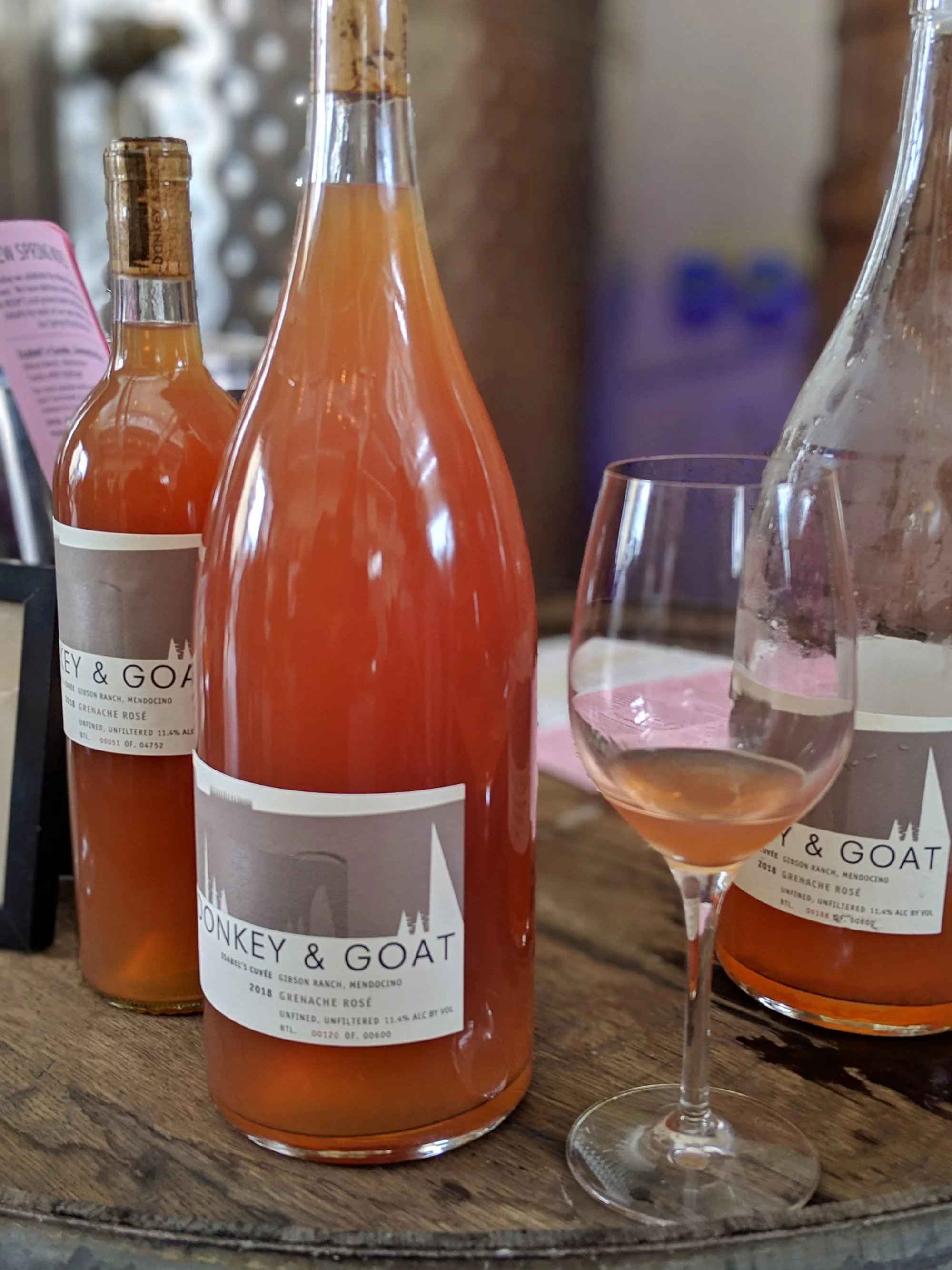 Donkey & Goat’s 2018 Isabel's Cuvée Rosé is an astonishing and (this vintage) spectacularly unfiltered rosé that’s so light and fruity that it’s almost like a fruit punch. Summer can’t come soon enough.